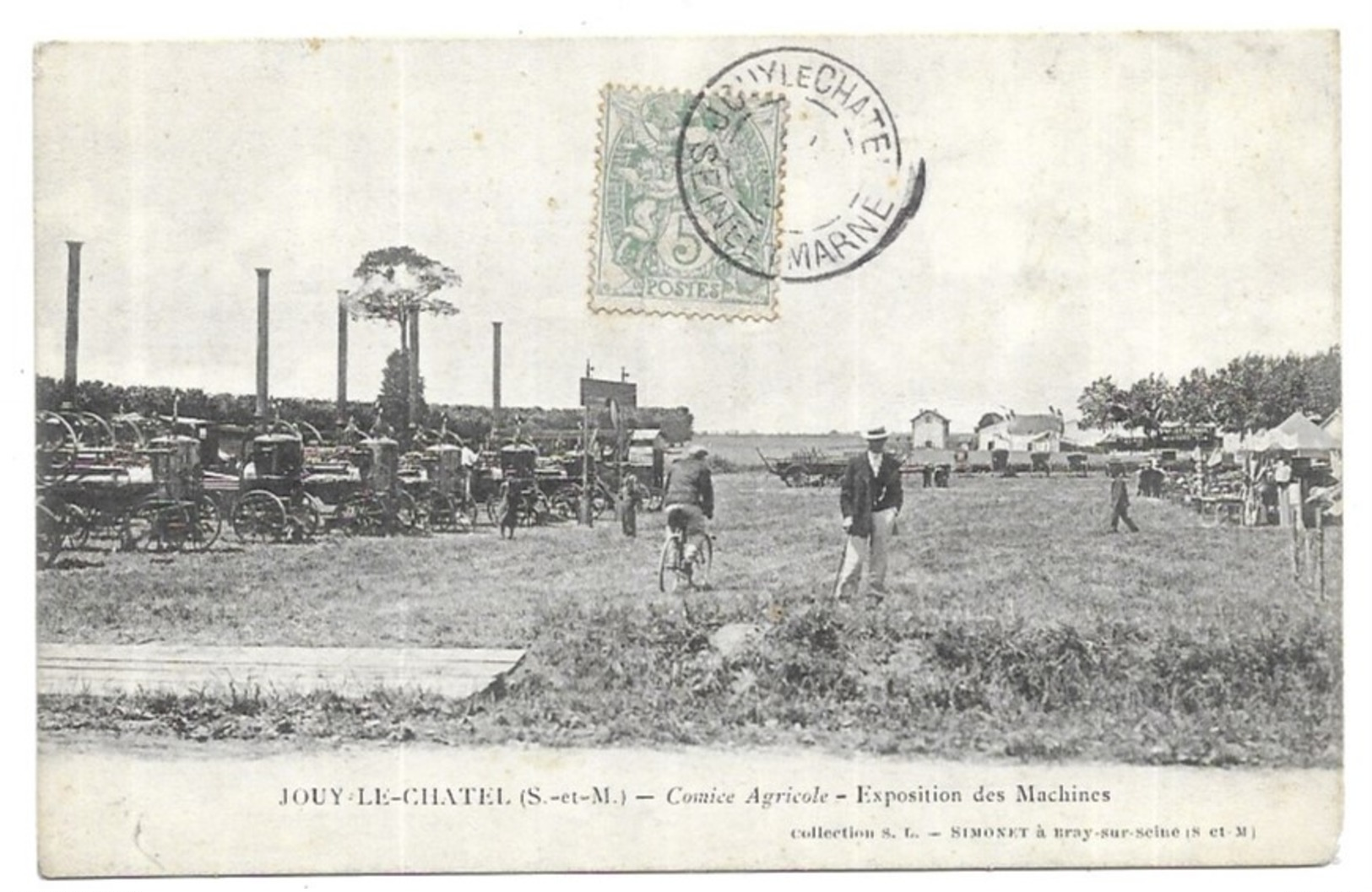 Jouy Le Chatel Comice Agricole Exposition Des Machines - Autres & Non Classés