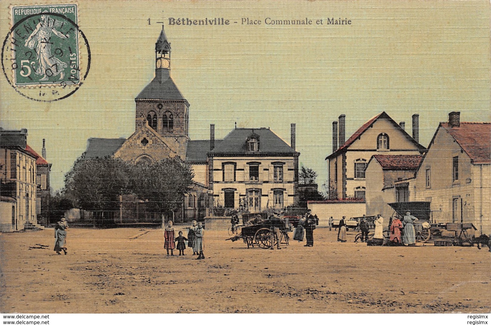 51-BETHENIVILLE-PLACE COMMUNAL-N°R2044-A/0007 - Bétheniville