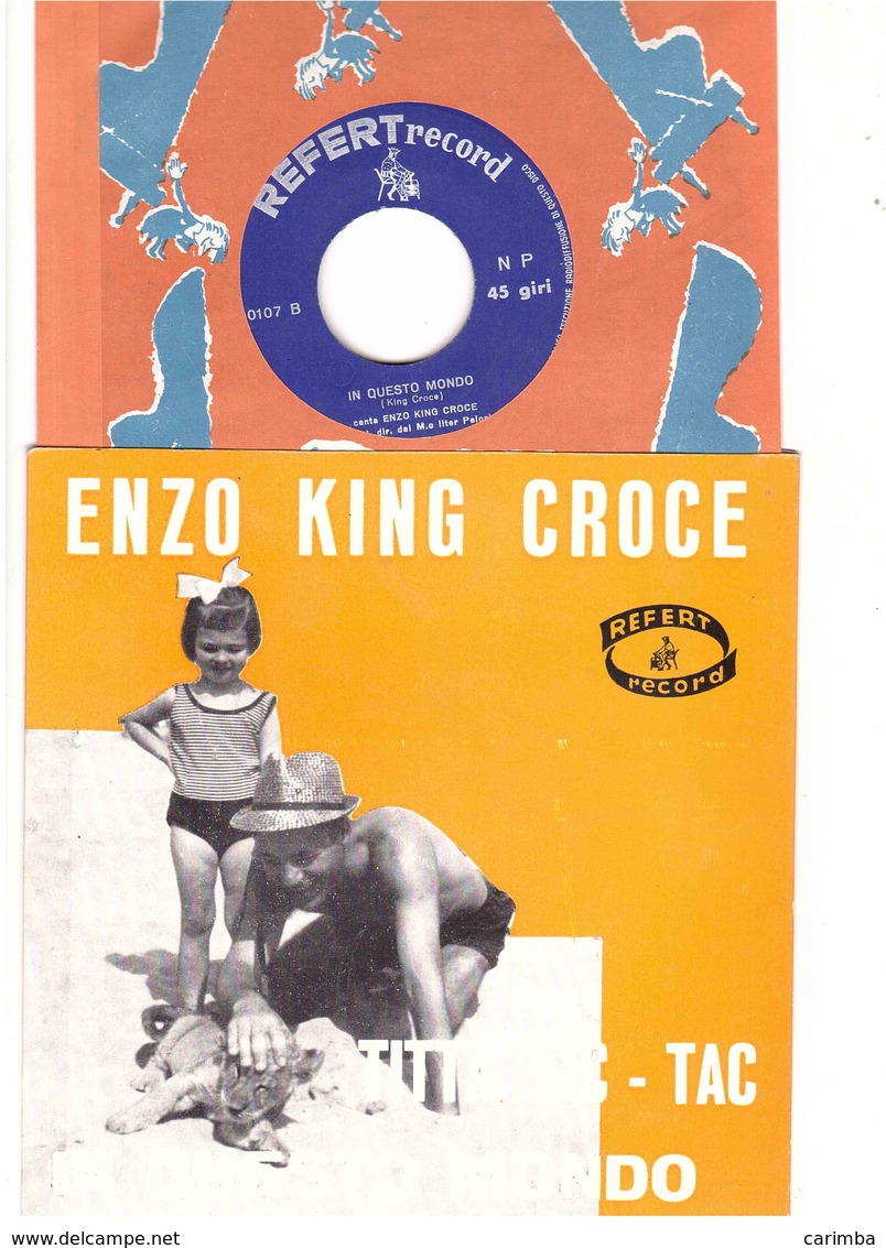 ENZO KING CRODE IN QUESTO MONDO TITTA TIC-TAC - Disco, Pop