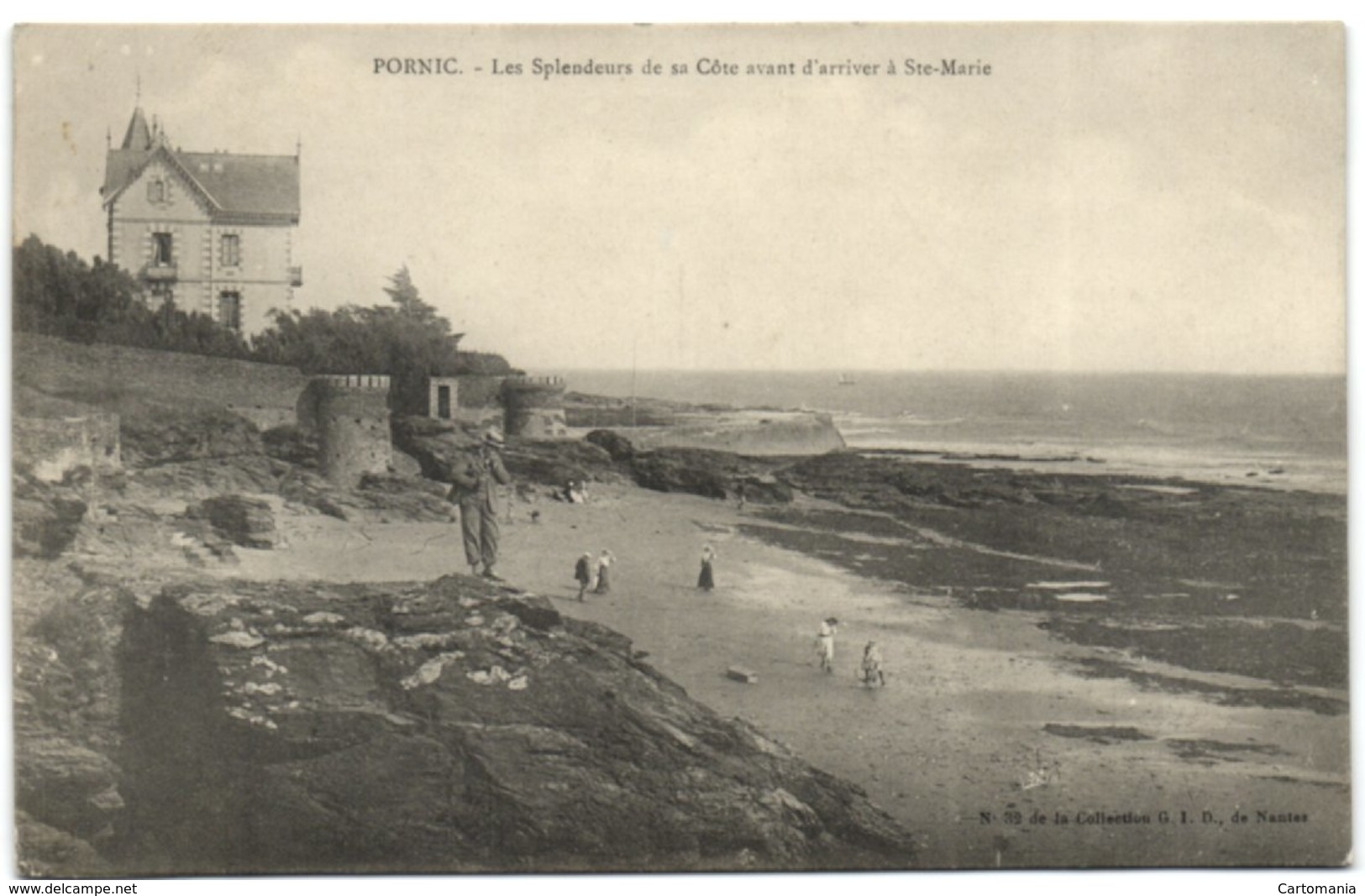 Pornic - Les Splendeurs De Sa Côte Avant D'arriver à Ste-Marie - Pornic