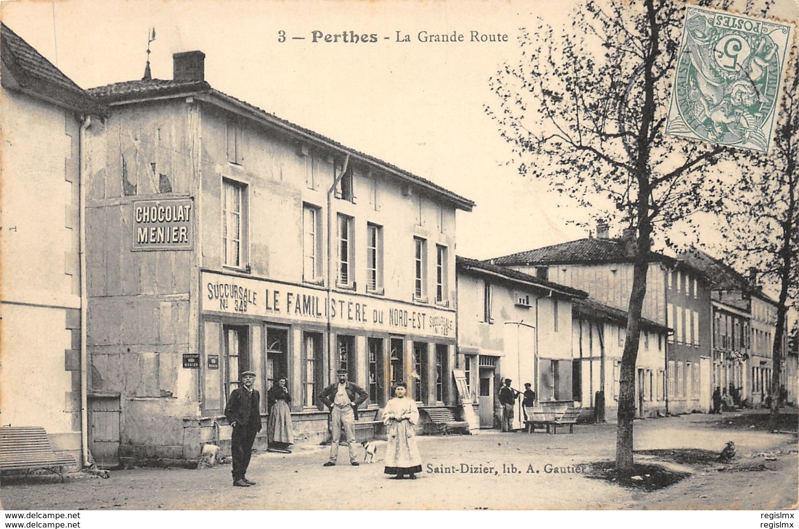 52-PERTHES EN PERTHOIS-LA GRANDE ROUTE-N°R2044-E/0273 - Autres & Non Classés