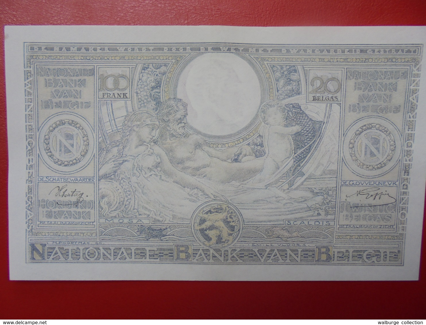 BELGIQUE 100 FRANCS 17-3-42 PEU CIRCULER TRES BELLE QUALITE ! (F.1) - 100 Frank & 100 Frank-20 Belgas