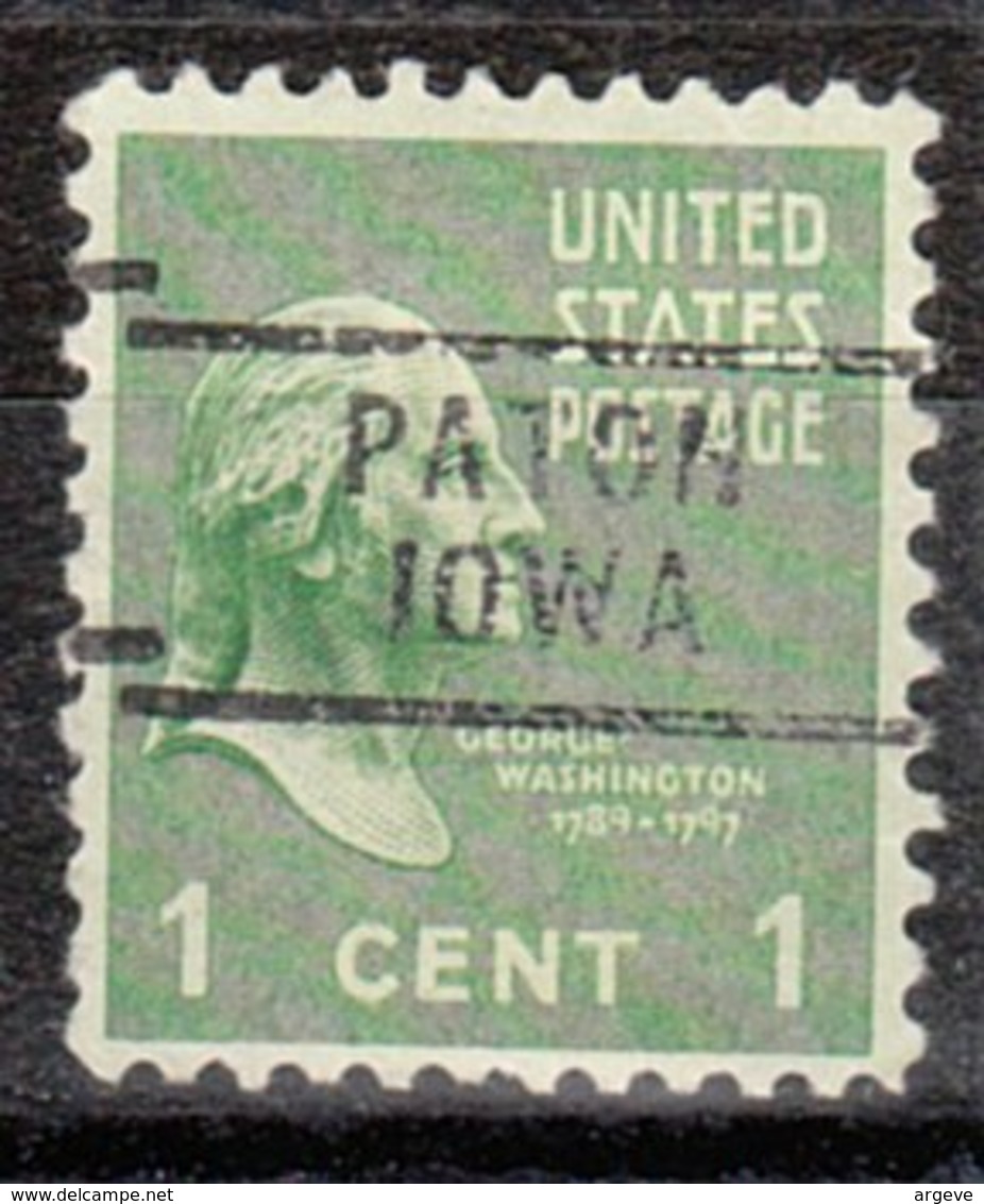 USA Precancel Vorausentwertung Preo, Locals Iowa, Paton 729 - Preobliterati