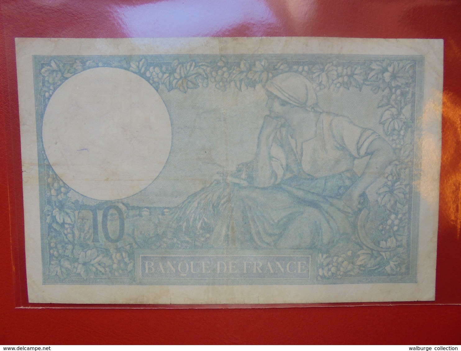 FRANCE 10 FRANCS 2-2-1939 CIRCULER (F.1) - 10 F 1916-1942 ''Minerve''