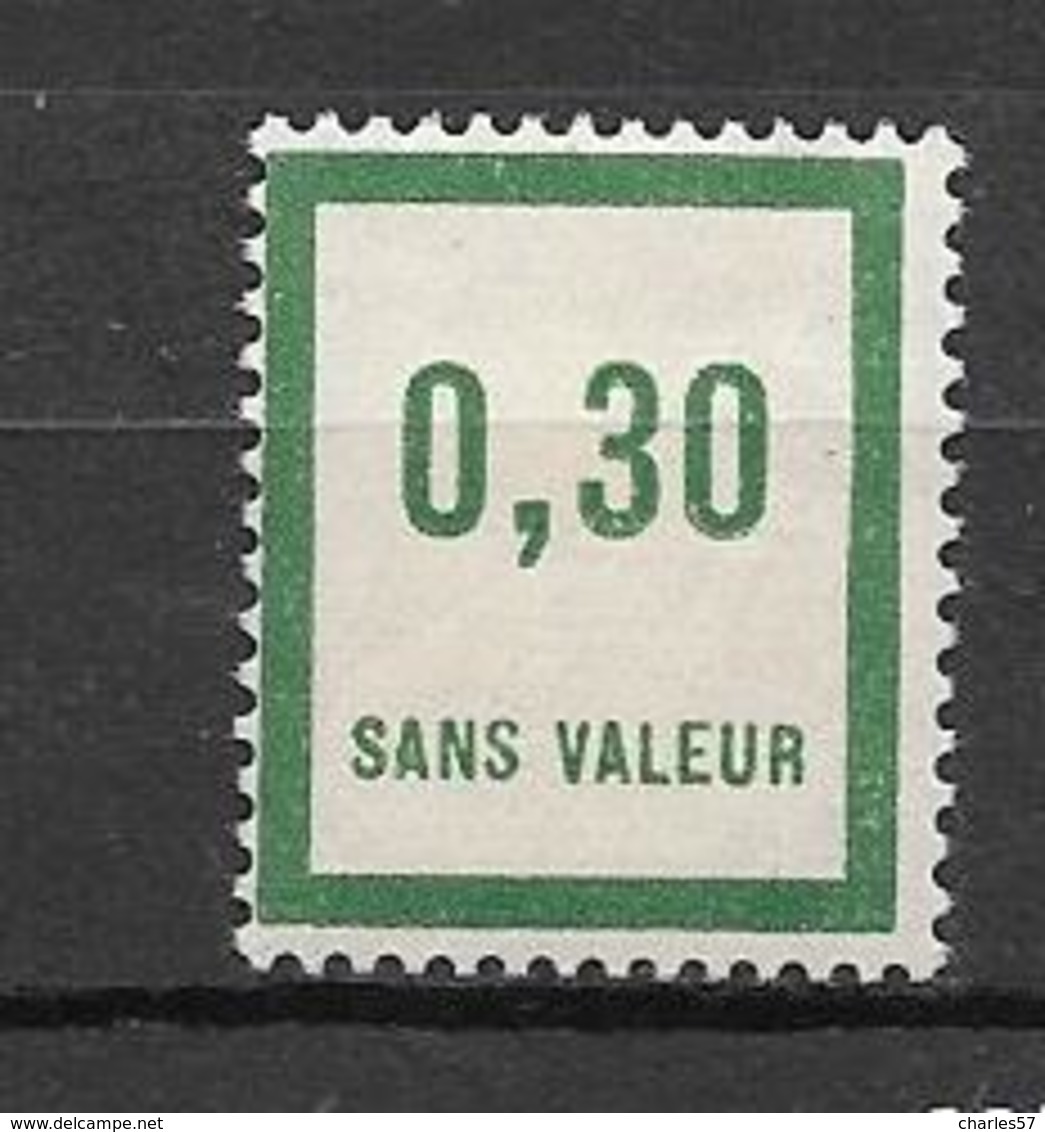 FRANCE FICTIF N°F31* Mnh Charnière Enlevée Très Propre (voir Le Scan) - Fictifs