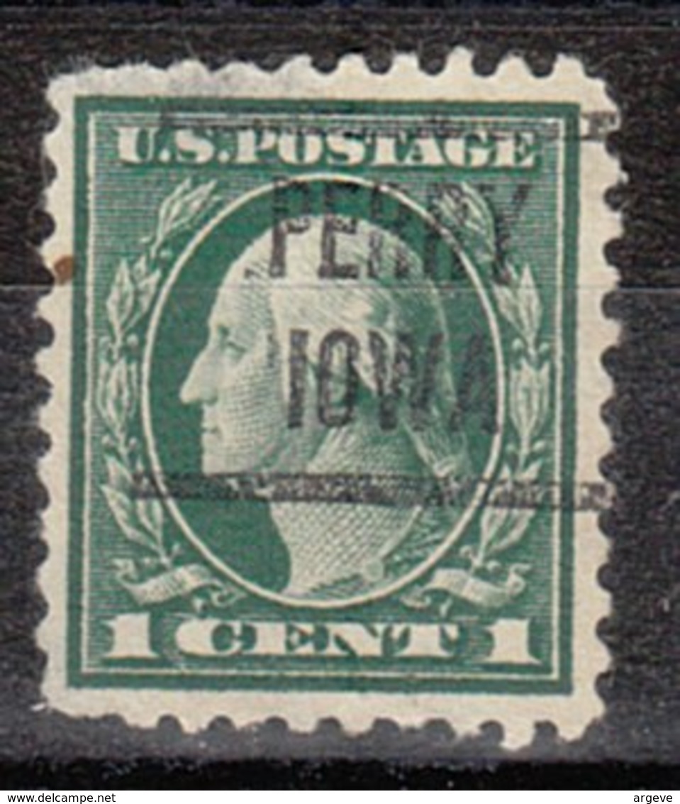 USA Precancel Vorausentwertung Preo, Locals Iowa, Perry 204, Perf. 10x10, Stamp Thin - Vorausentwertungen