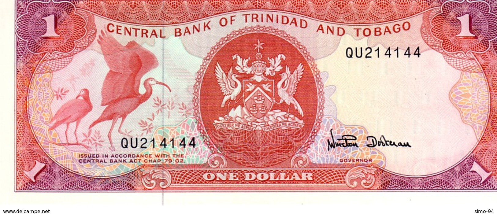 Trinidad & Tobago P.36d 1 Dollar 1985 Unc - Trinidad En Tobago