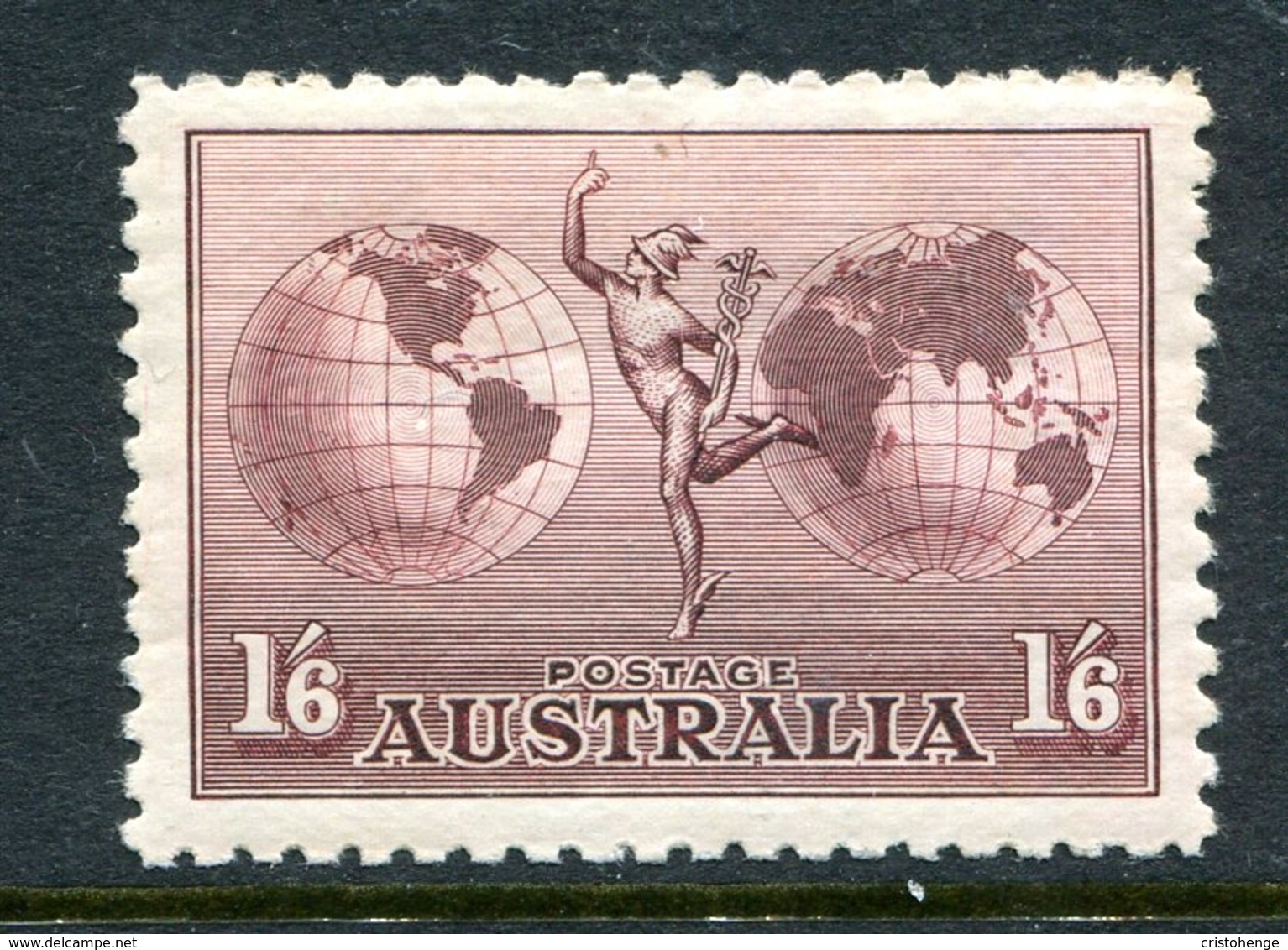 Australia 1934-48 Hermes - P.11 - HM (SG 153) - Mint Stamps