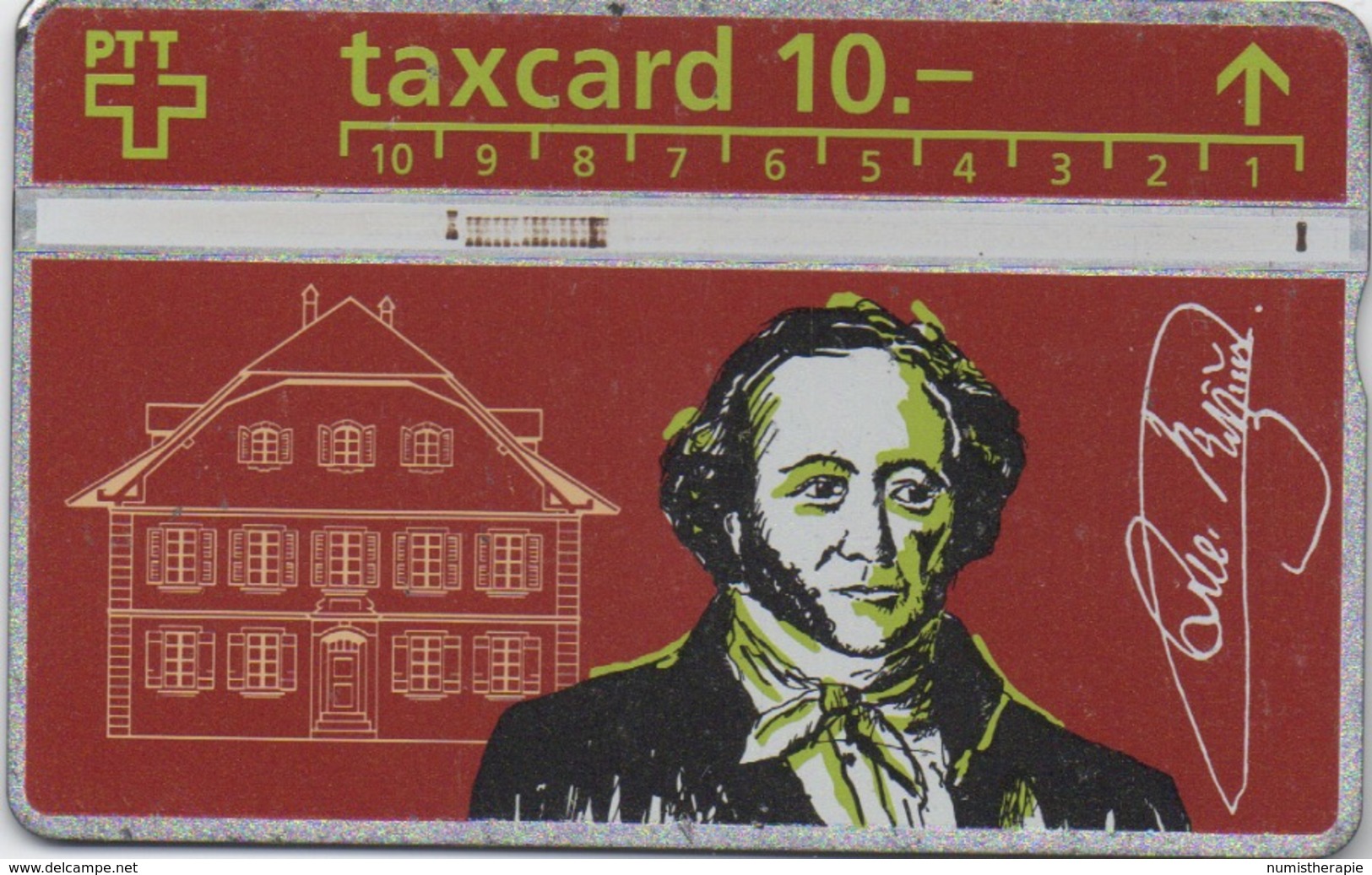 Taxcard Suisse : Jeremias Gotthelf 1797-1854 - Personnages