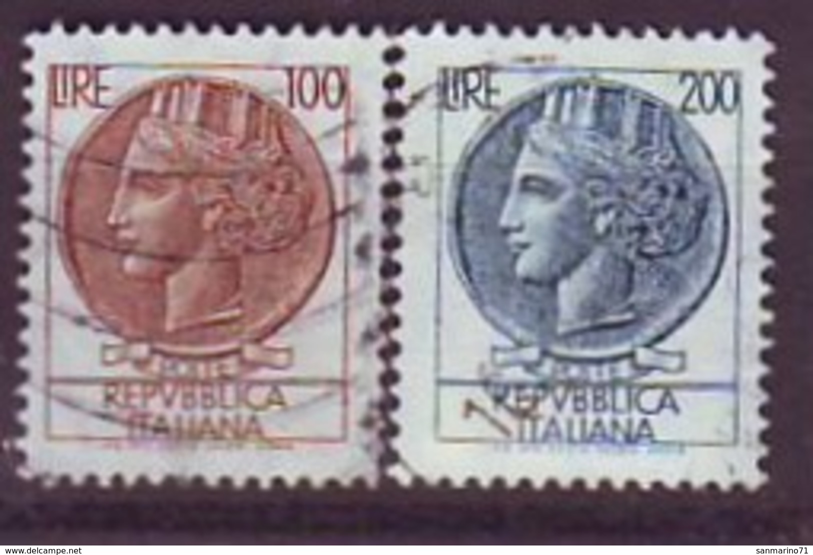 ITALY 1051-1052,used - 1946-60: Used