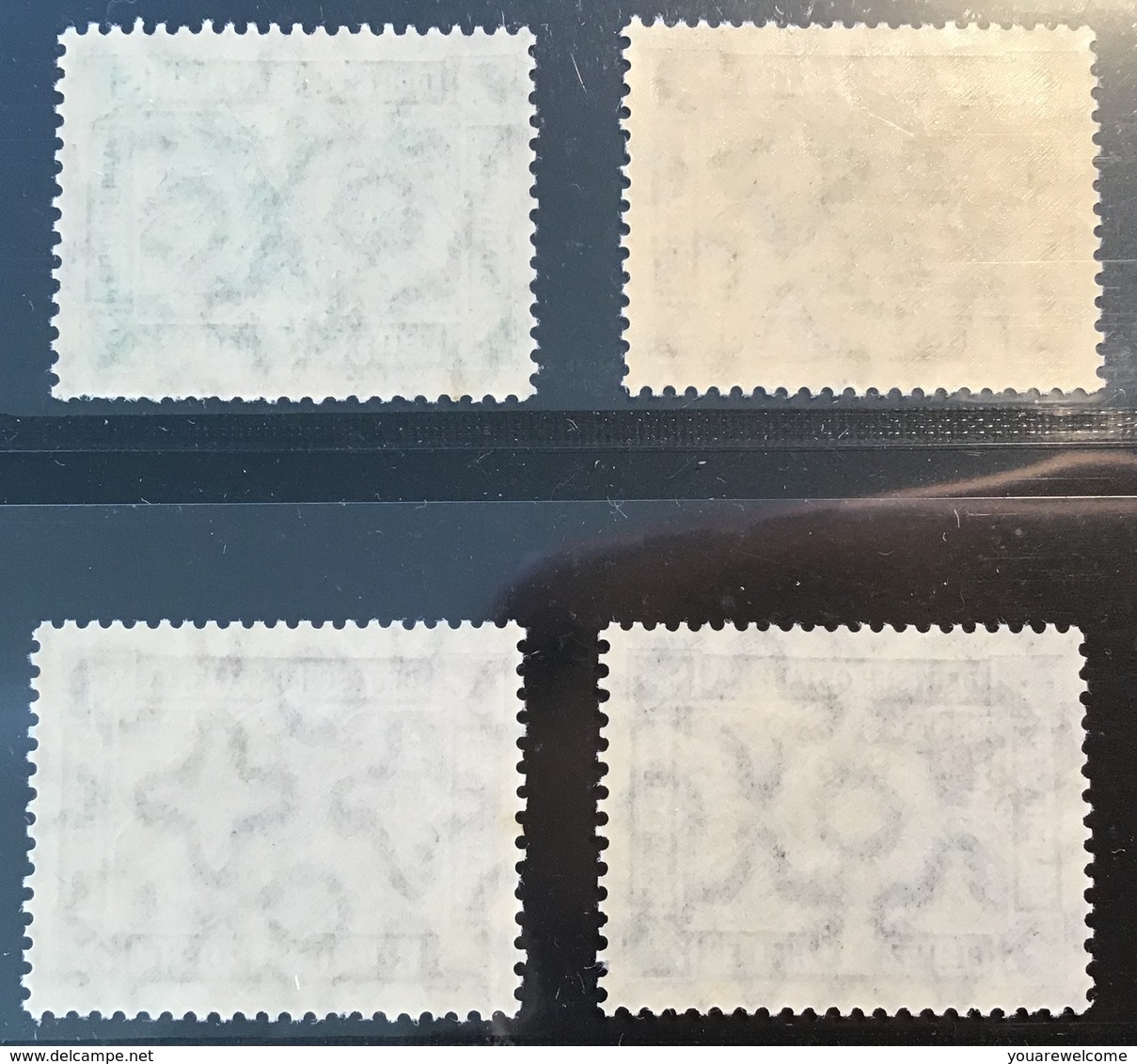DOA 1905 Seltene Fiskalmarken „Statistik Des Waaren-Verkehrs“ Satz (Deutsch-Ostafrika Fiscal Revenue Stamp Stempelmarke - German East Africa
