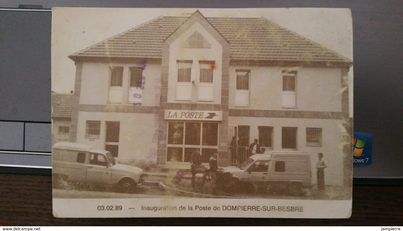 Dompierre-sur-Besbre - Inauguration De La Poste - 03.02.89 - CPM - C'est à L'Artichaut Qu'a été Inaugurée La Nouvelle... - Sonstige & Ohne Zuordnung