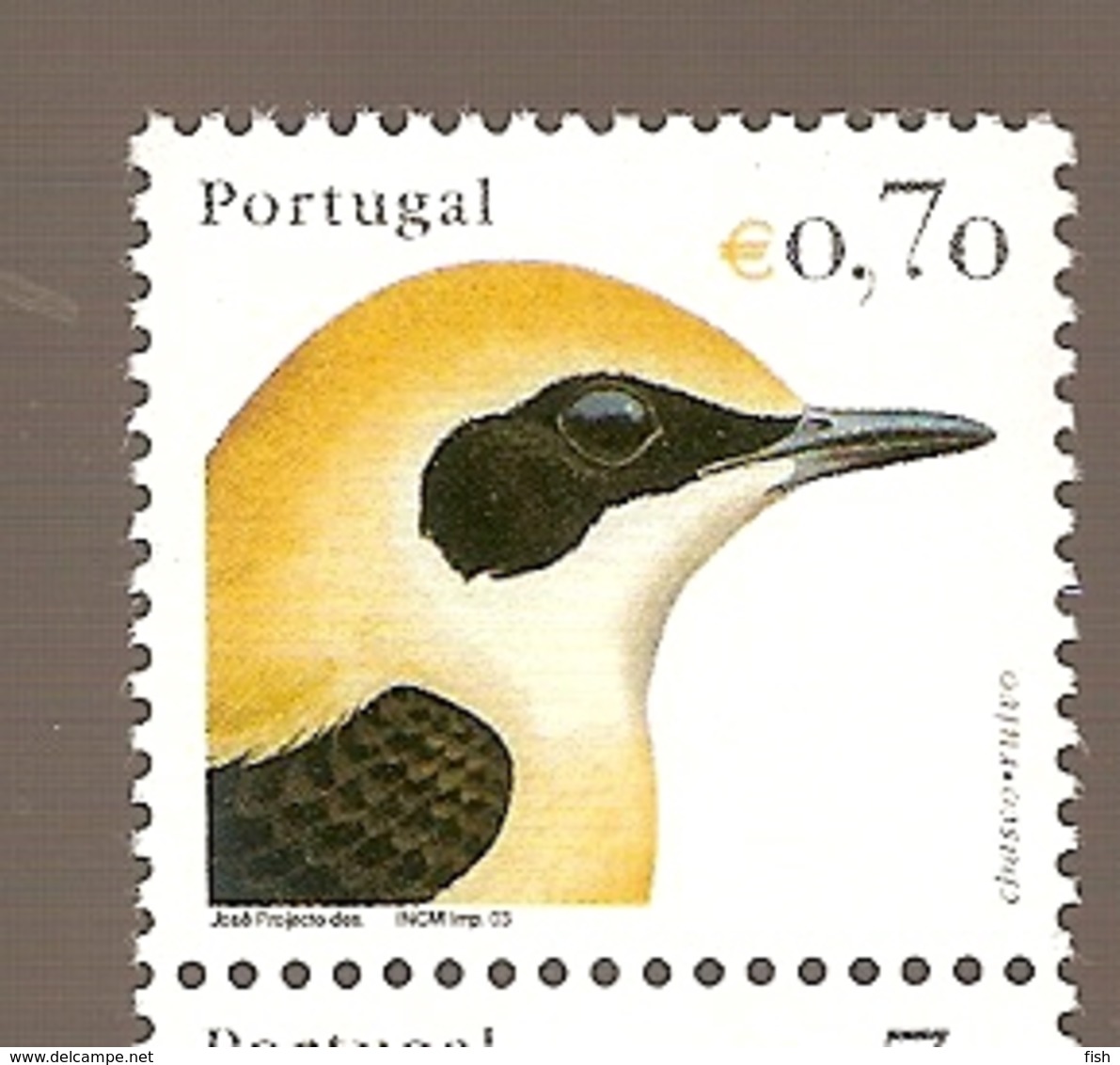 Portugal ** & Wild Fauna, Birds, Showy, Oenanthe Ispanica  2003 (2337) - Neufs