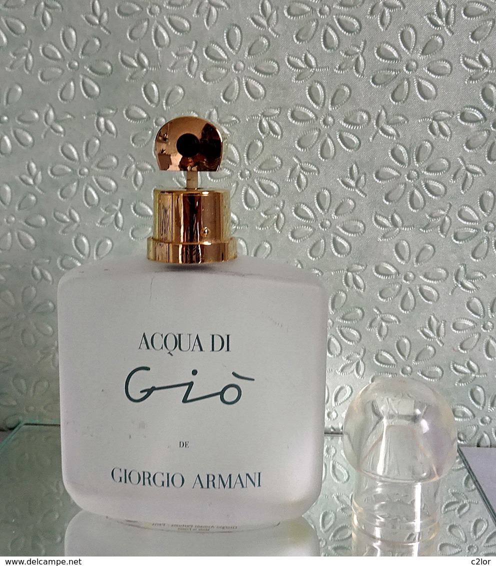 Flacon Vaporisateur "ACQUA DI GIÒ" De GIORGIO ARMANI  Eau De Toilette  50 Ml  VIDE/EMPTY - Flacons (vides)