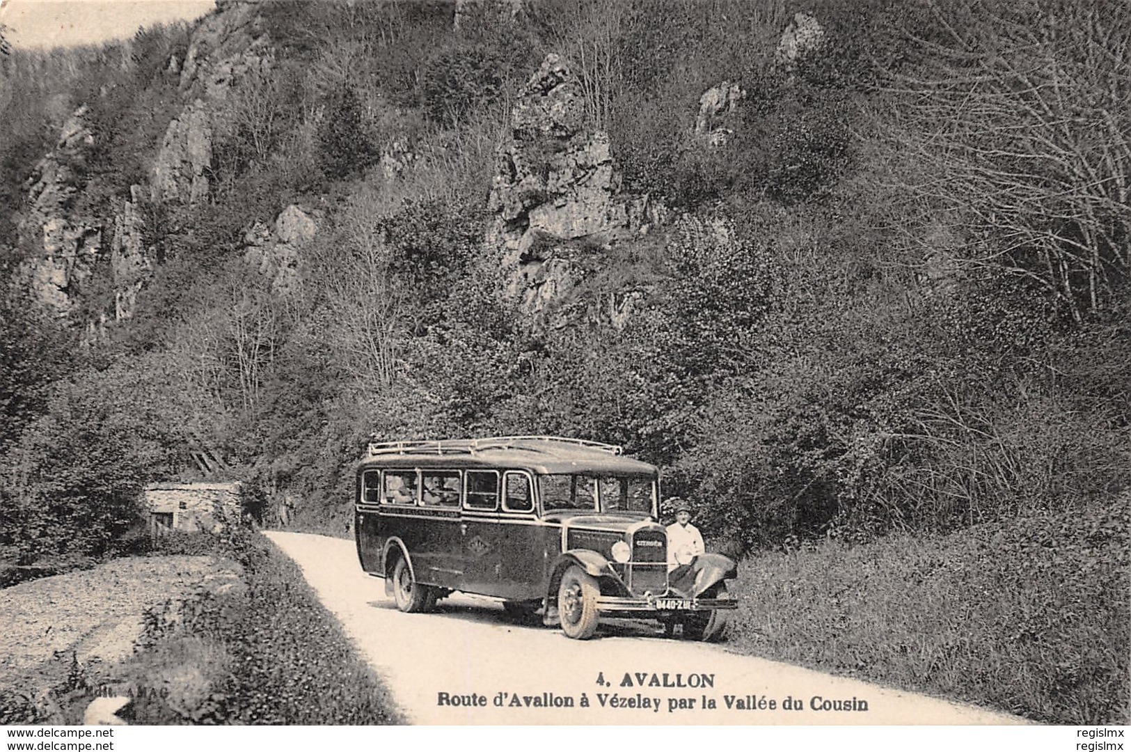 89-AVALLON-ROUTE D AVALLON-AUTOBUS-N°R2049-A/0213 - Avallon