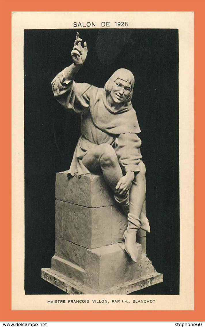 A712 / 119 Salon De 1928 Maistre Frrancois Villon - Sculptures
