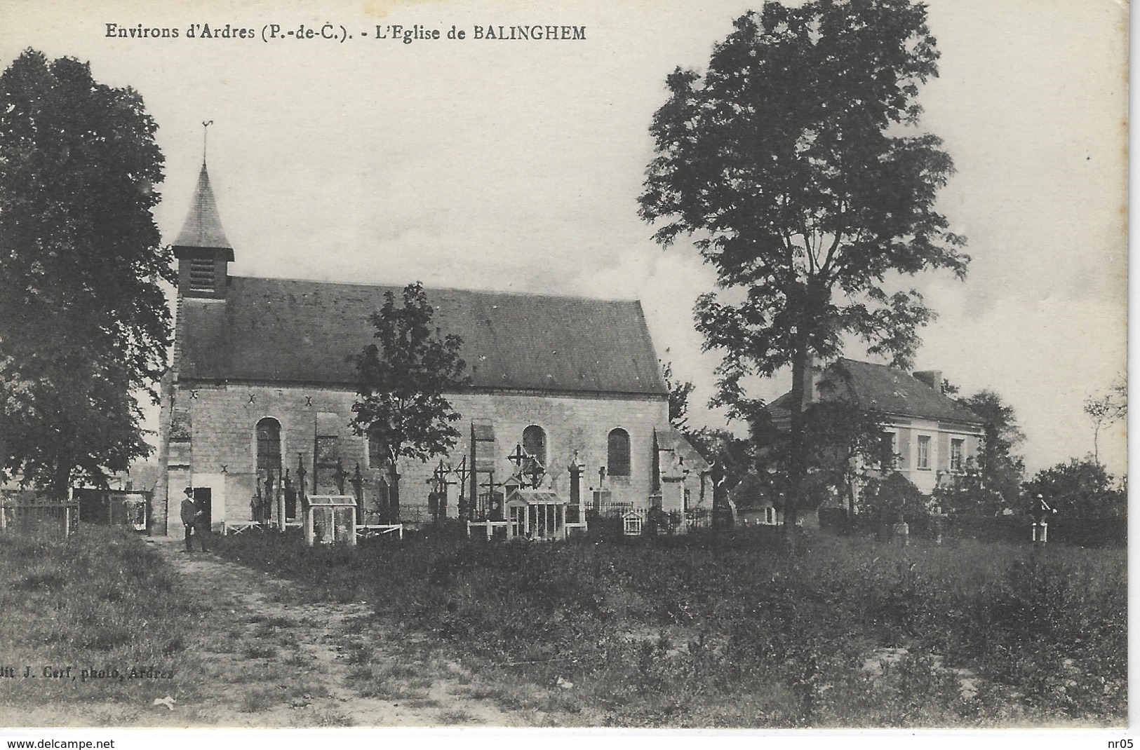 62 ( Pas De Calais  ) - Environs D'ARDRES - L'Eglise De BALINGHEM - Altri & Non Classificati