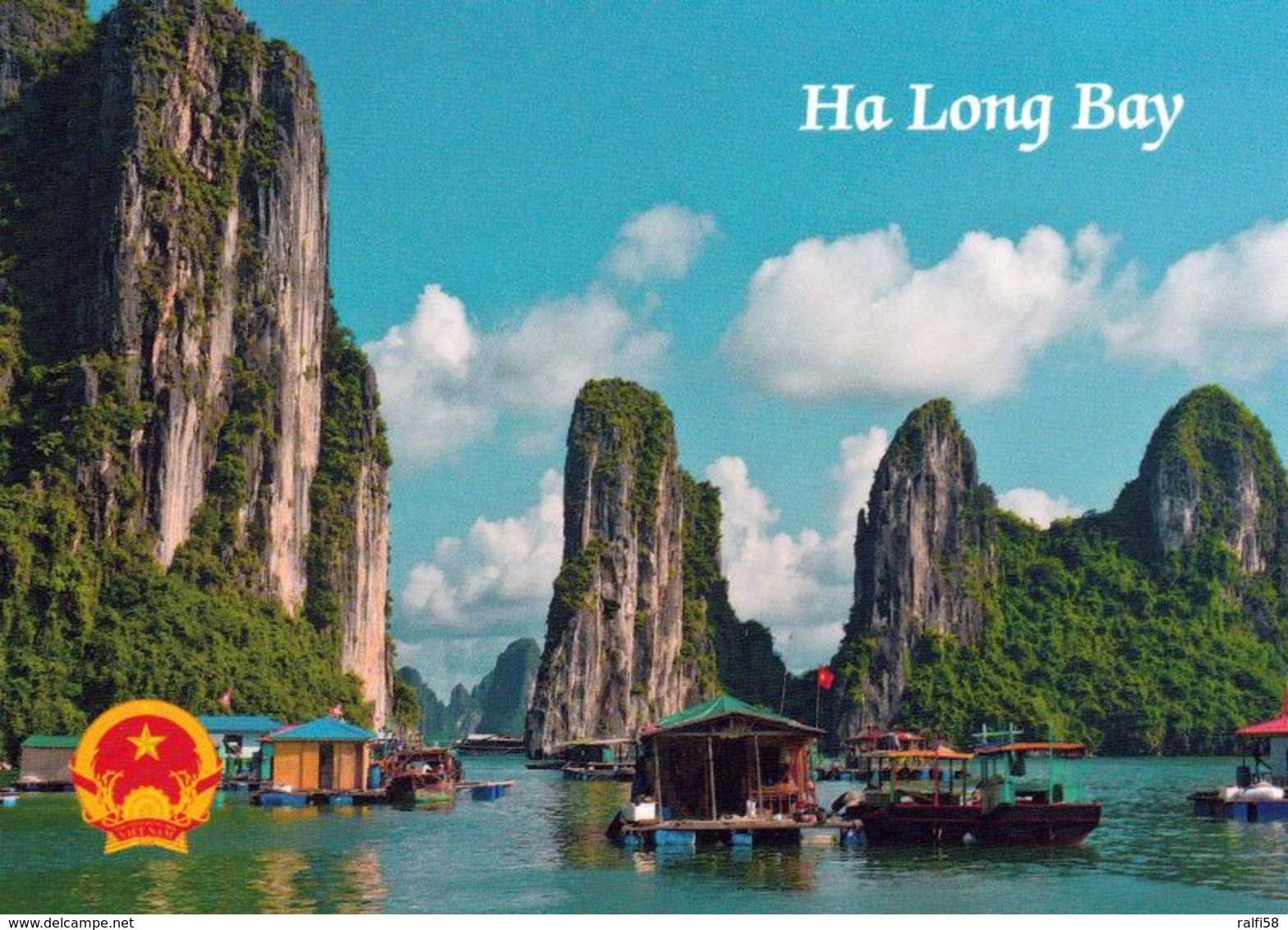 1 AK Vietnam * Ha Long Bay * Inseln In Der Ha Long Bucht - Seit 1994 UNESCO Weltnaturerbe * - Vietnam