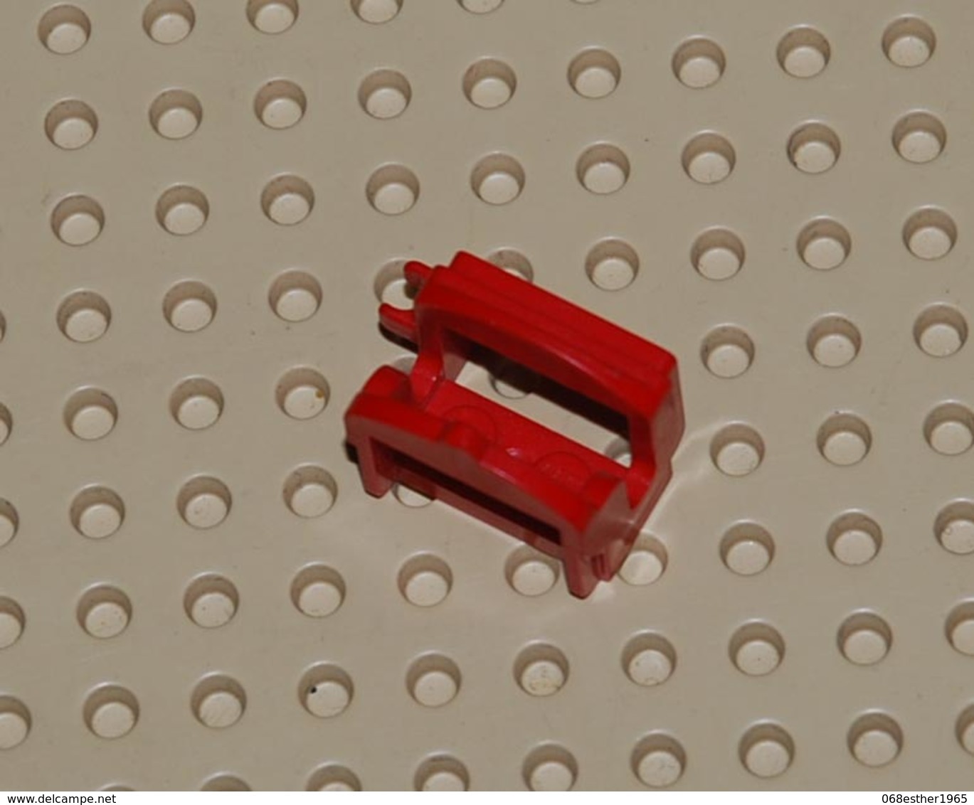 Lego Selle De Cheval Rouge Avec 1 Pince Ref 44914 - Lego Technic