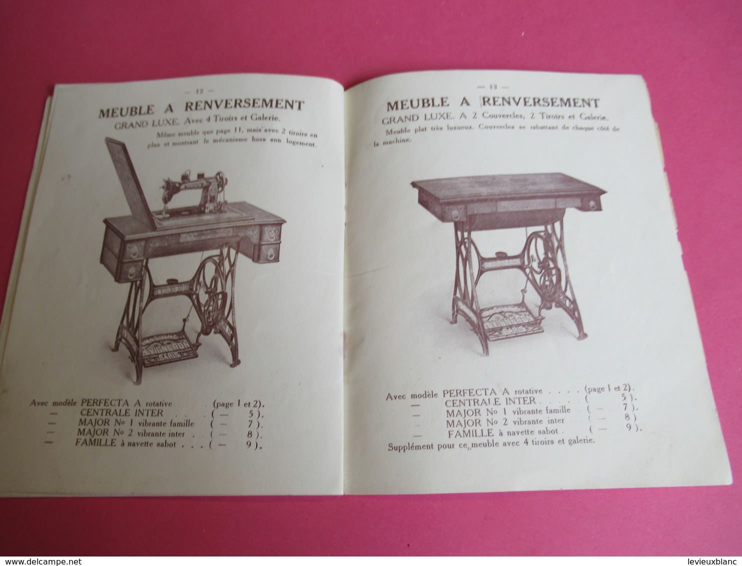 Catalogue/Machine à Coudre H VIGNERON/A Total Successeur/70 Bd Sébastopol/Paris/Machat/Brive/Corréze/Vers 1920 CAT246