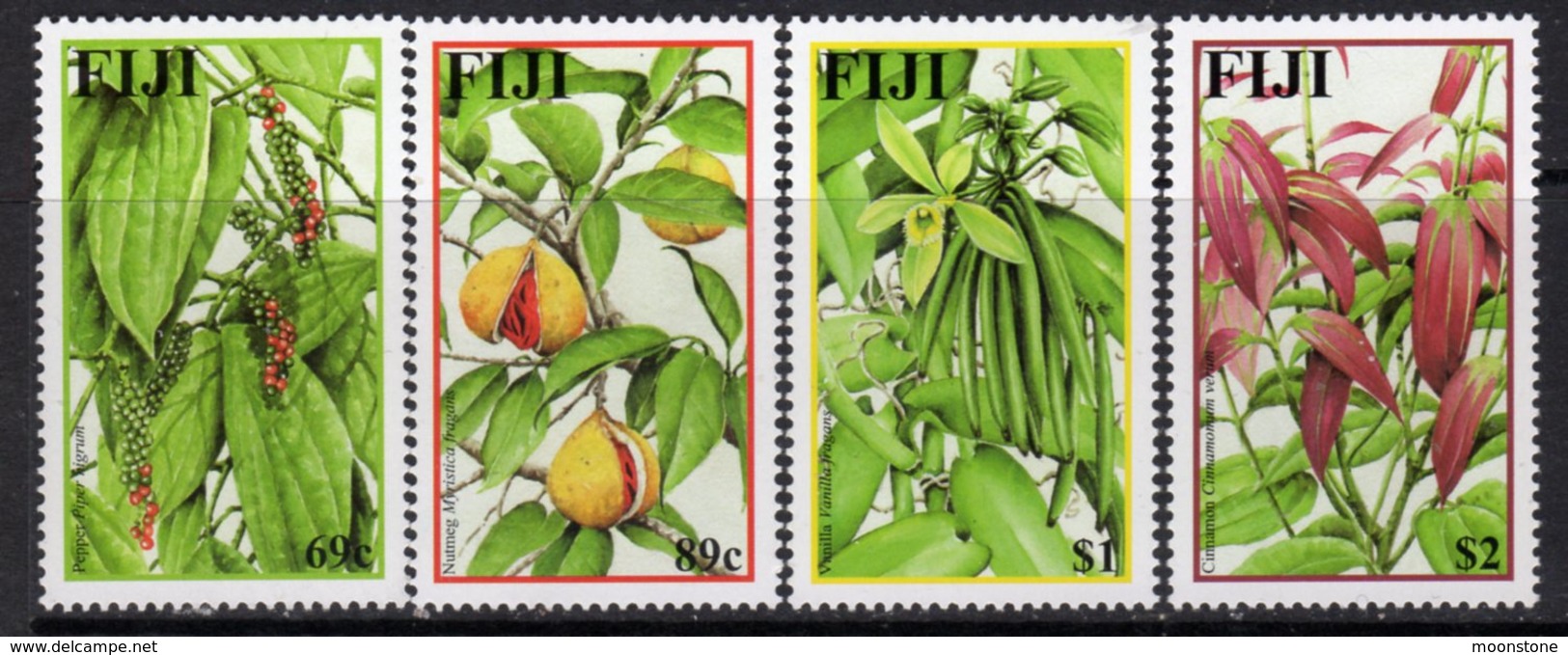 Fiji 2002 Spices Set Of 4, MNH, SG 1153/6 (BP2) - Fiji (1970-...)