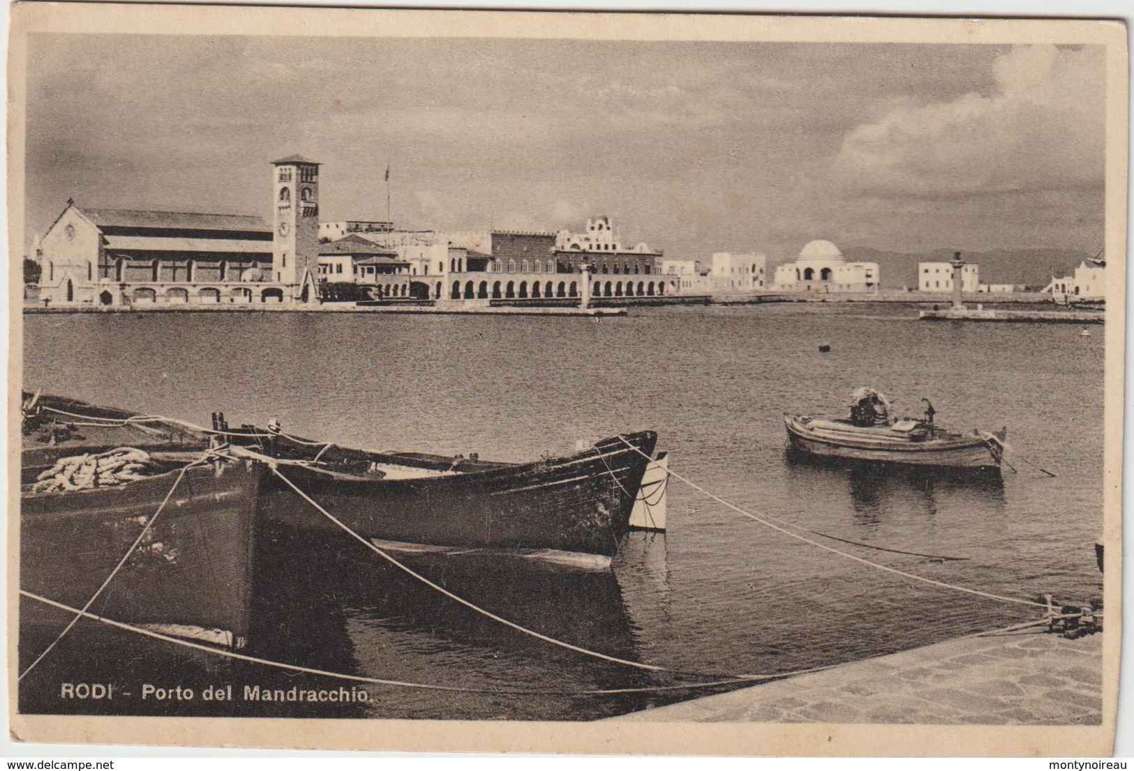 Grèce :  RODi ,  Porto  Del  Mandracchio - Grecia