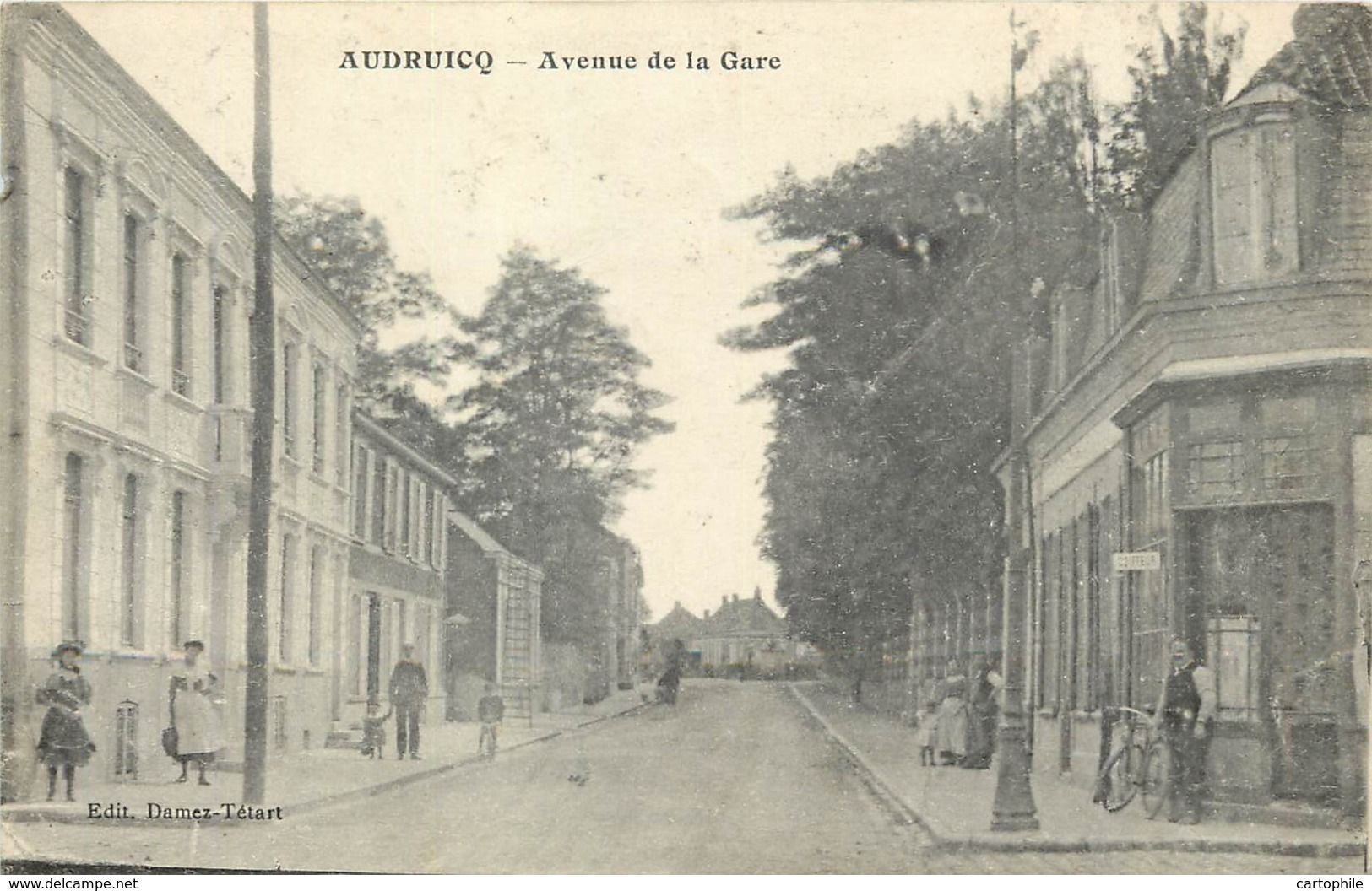 62 - AUDRUICQ - Avenue De La Gare En 1919 - Audruicq