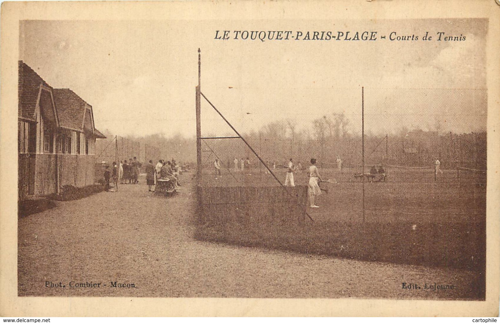 62 - LE TOUQUET - Courts De Tennis - Le Touquet