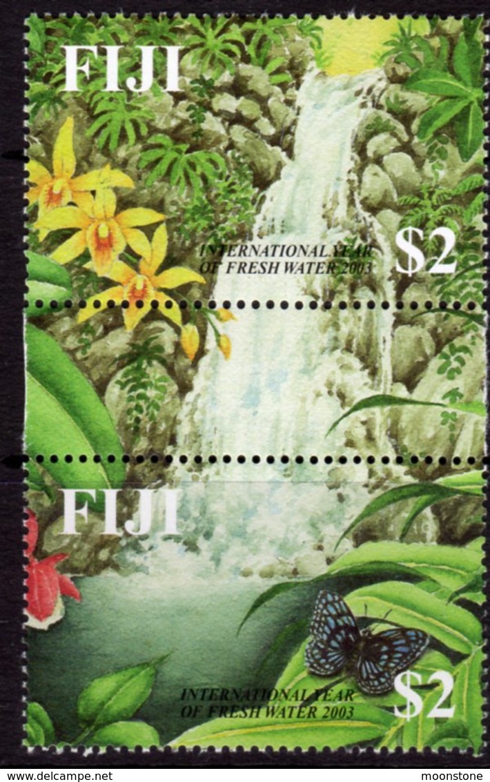 Fiji 2003 International Year Of Fresh Water Set Of 2, Ex MS, MNH, SG 1190 (BP2) - Fiji (1970-...)