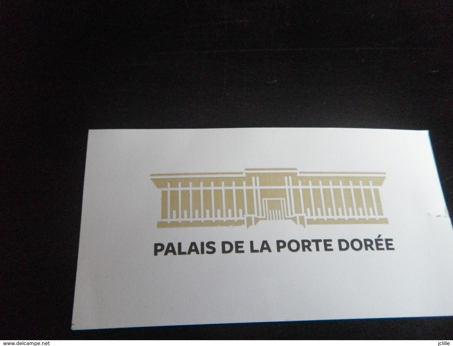 1 Ticket MUSEE - PARIS - PORTE DOREE - TARIF REDUIT - Tickets D'entrée