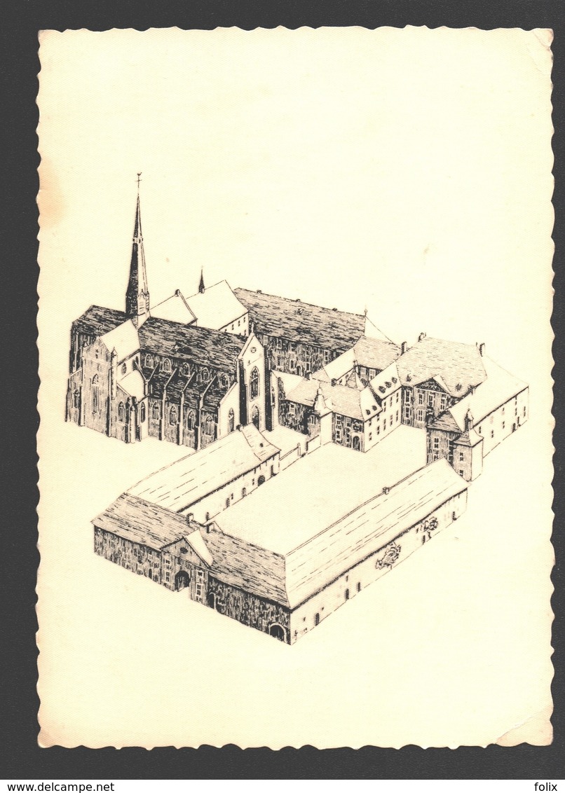 Aubel - Abbaye Du Val Dieu - Illustration - Nels Selection - Aubel