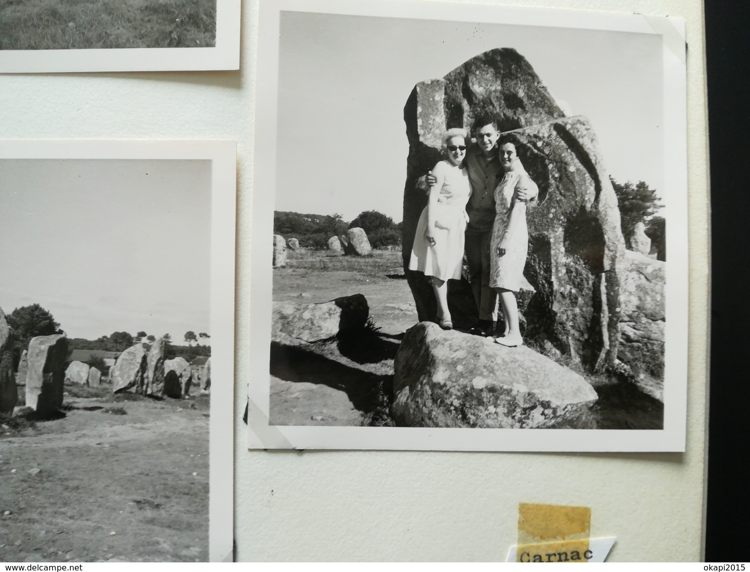 ALBUM - PHOTO DE 130 PHOTOS VOYAGES D UN COUPLE ITALIE FRANCE SUISSE PERSONNES ANONYMES