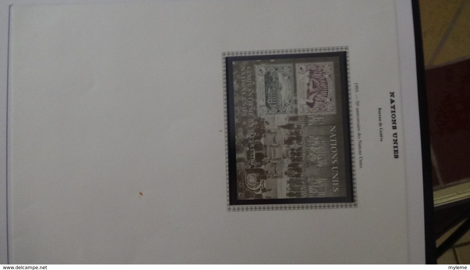 Timbres et blocs ** des Nations Unies. PORT 13.35 EUROS OFFERTS Voir commentaires