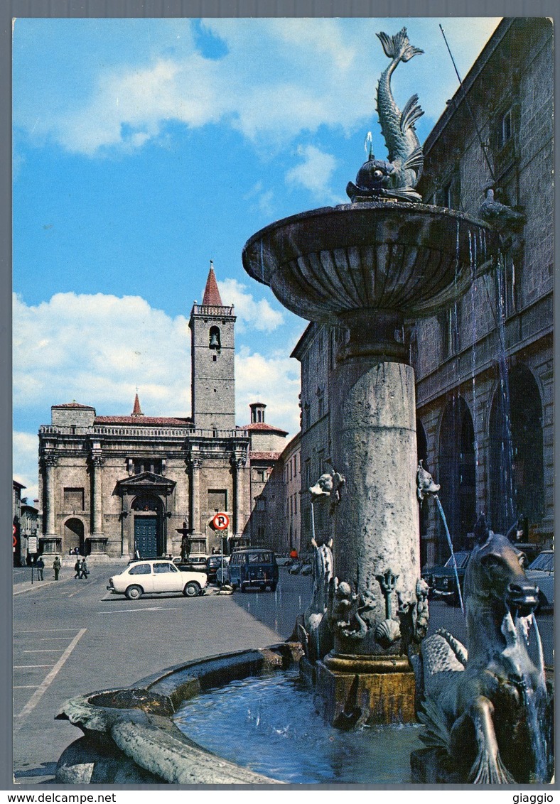 °°° Cartolina N. 7 Ascoli Piceno Piazza Arringo Nuova °°° - Ascoli Piceno