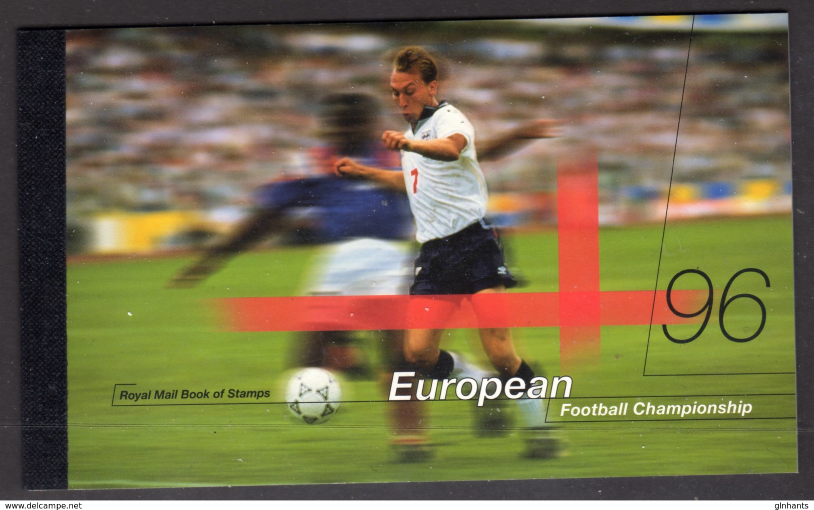 GB GREAT BRITAIN - 1996 EUROPEAN FOOTBALL CHAMPIONSHIP PRESTIGE BOOKLET COMPLETE WITH 4 PANES MNH ** SG DX18 - Libretti