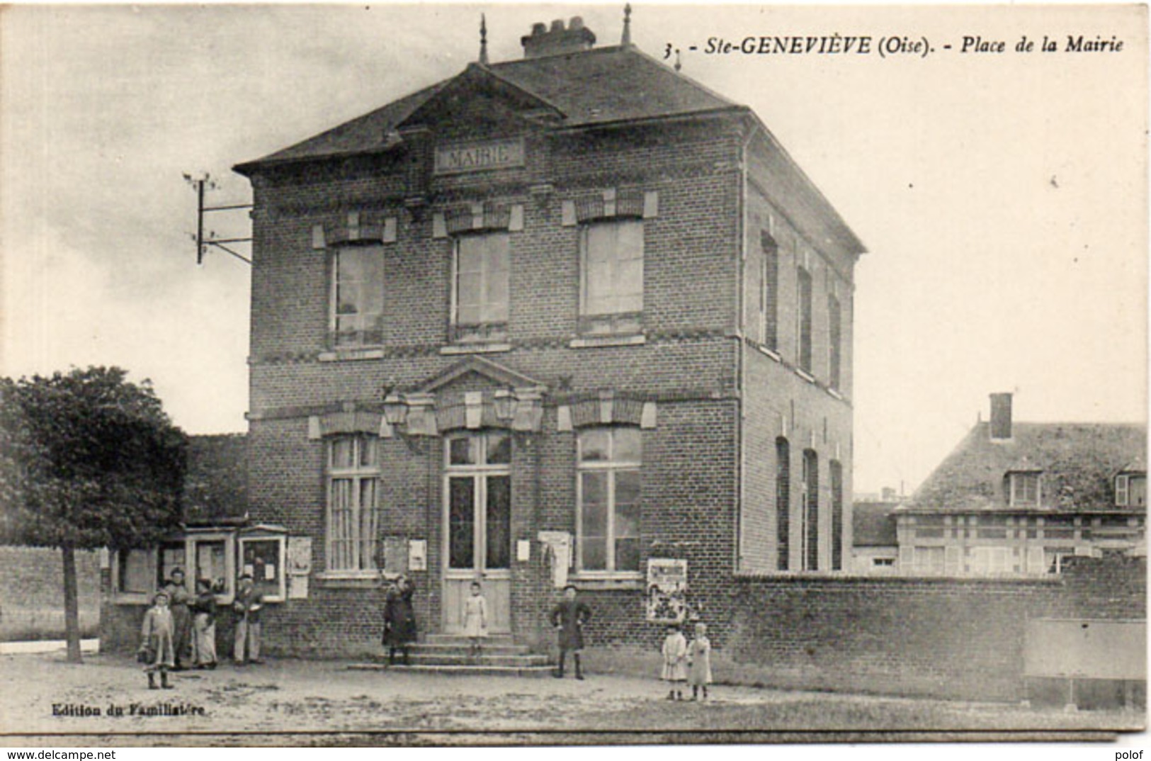 SAINTE GENEVIEVE - Place De La Mairie  (114638) - Sainte-Geneviève