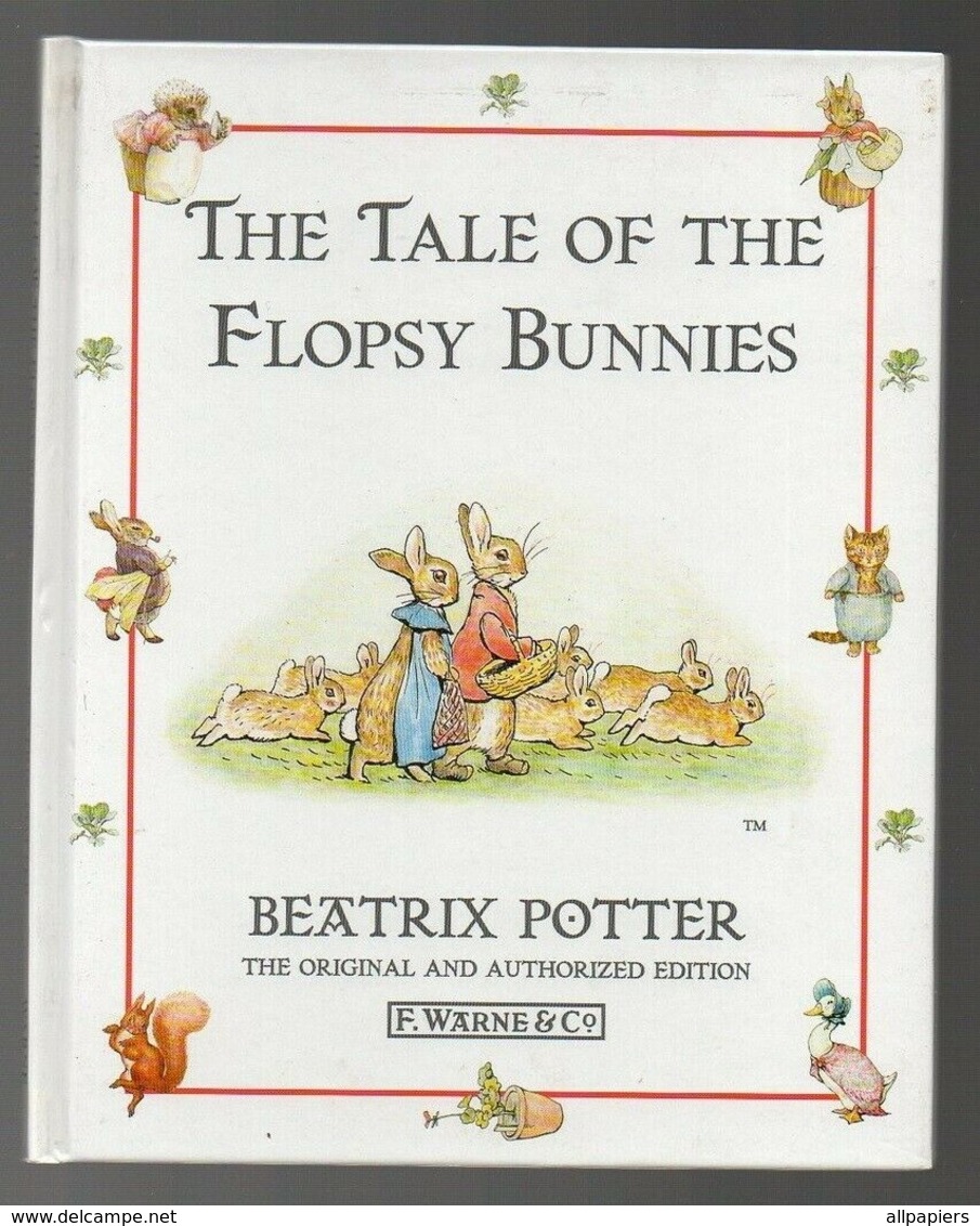 The Tale Of The Flopsy Bunnies By Beatrix Potter En 1996 - Livres Illustrés