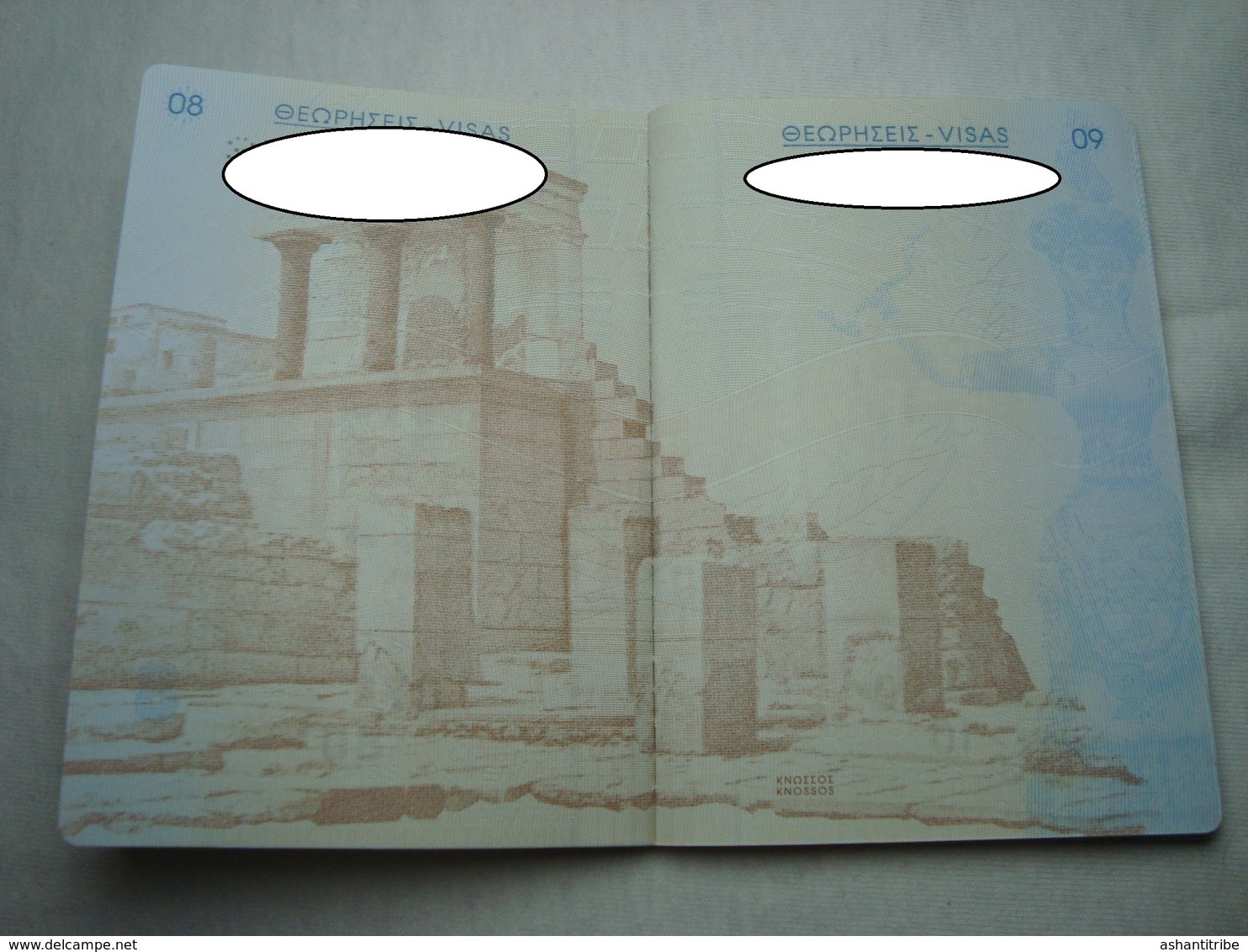 Greece Expired Collectible Biometric Passport Reisepass Passeport Excellent Condition - Documents Historiques