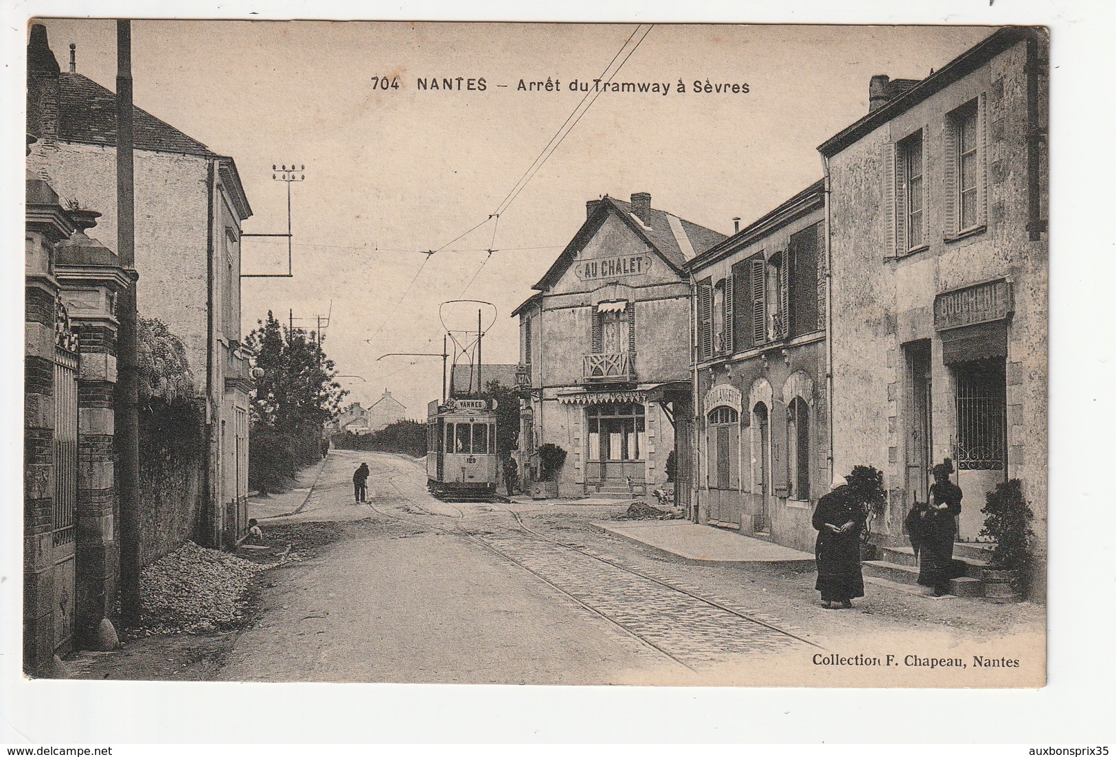 NANTES - ARRET DU TRAMWAY A SEVRES - 44 - Nantes