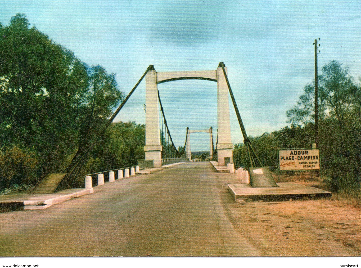 Ponts Viaducs Riscle Le Pont Sur L'Adour - Ponts