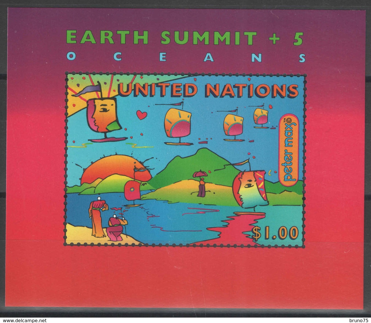 Nations Unies (New York) - Blocs-feuillets - YT 14 ** MNH - 1997 - Earth Summit - Blocs-feuillets