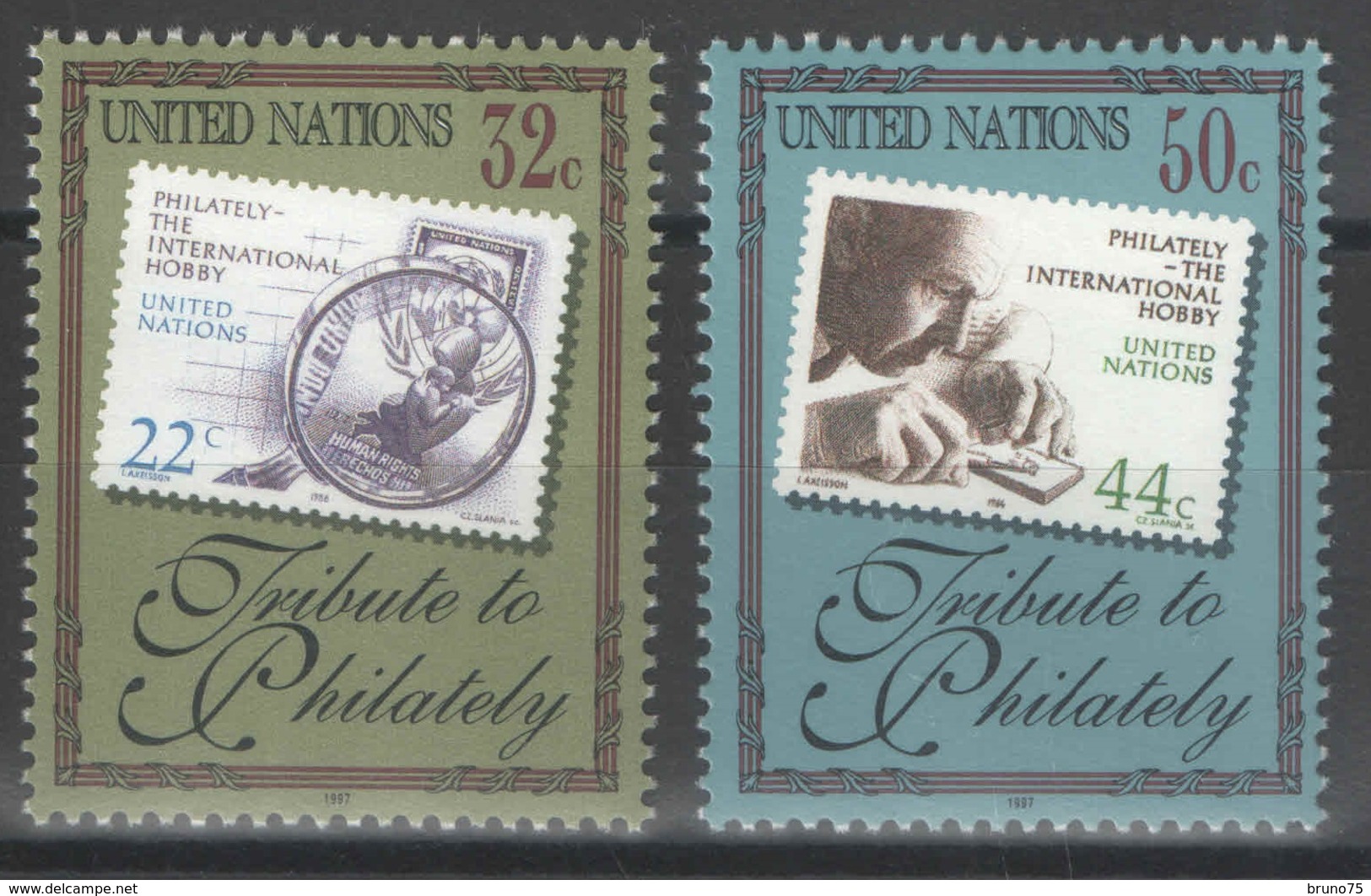 Nations Unies (New York) - YT 733-734 ** MNH - 1997 - Philatélie - Neufs