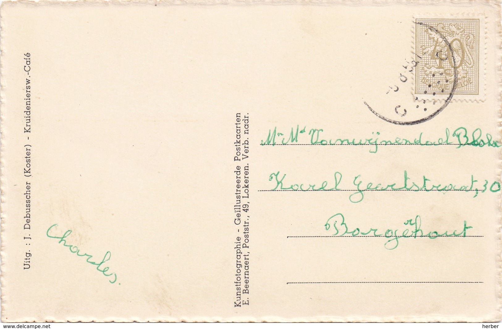 LOTH - LOT - BEERSEL - Gemeentehuis En Statieomgeving - Maison Communale T Entourage - 1920-1930 - Dworp - Beersel