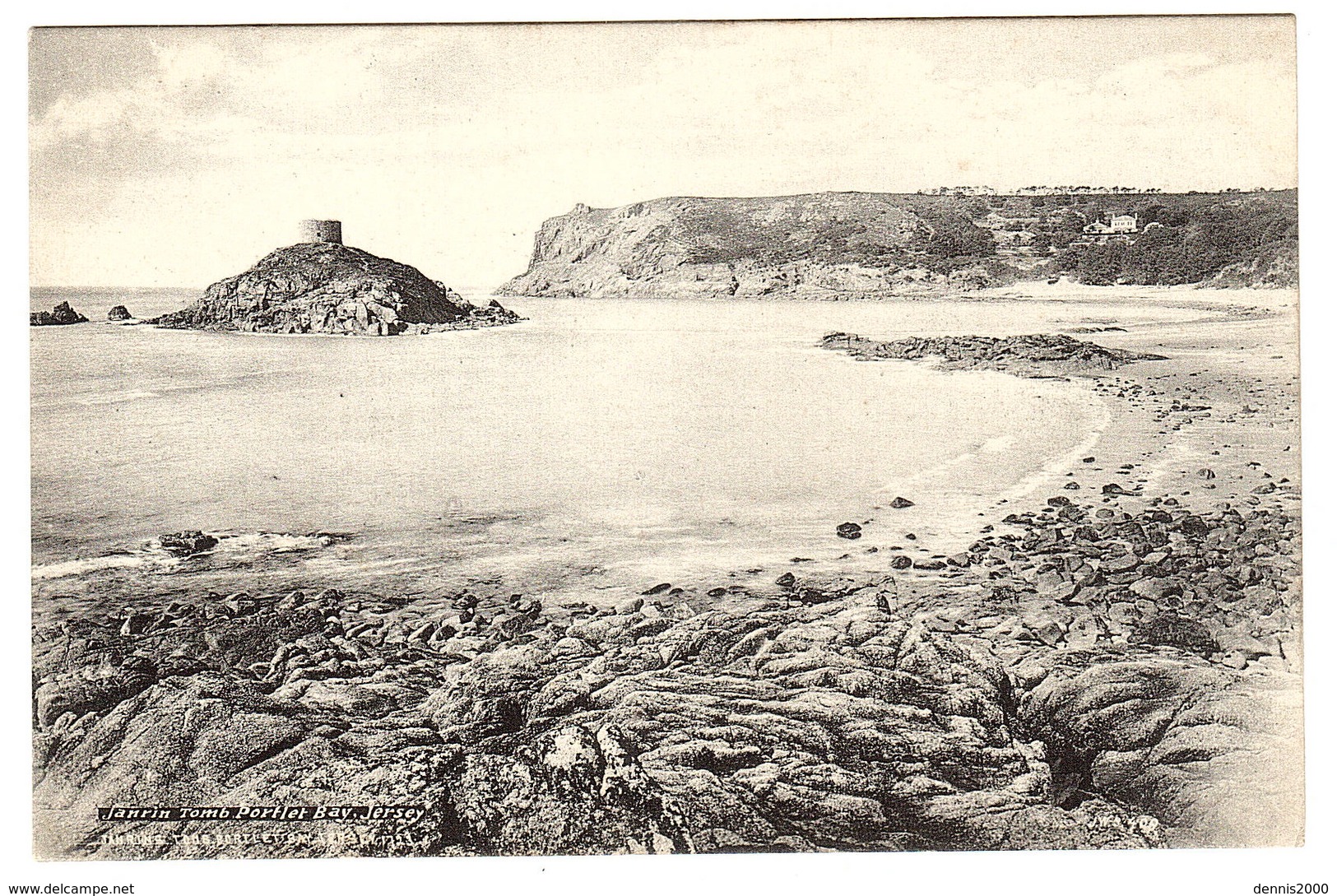 JERSEY - Janrin Tomb Portlet Bay - Ed. J. Welch & Sons, Portsmouth, N° 409 - Autres & Non Classés