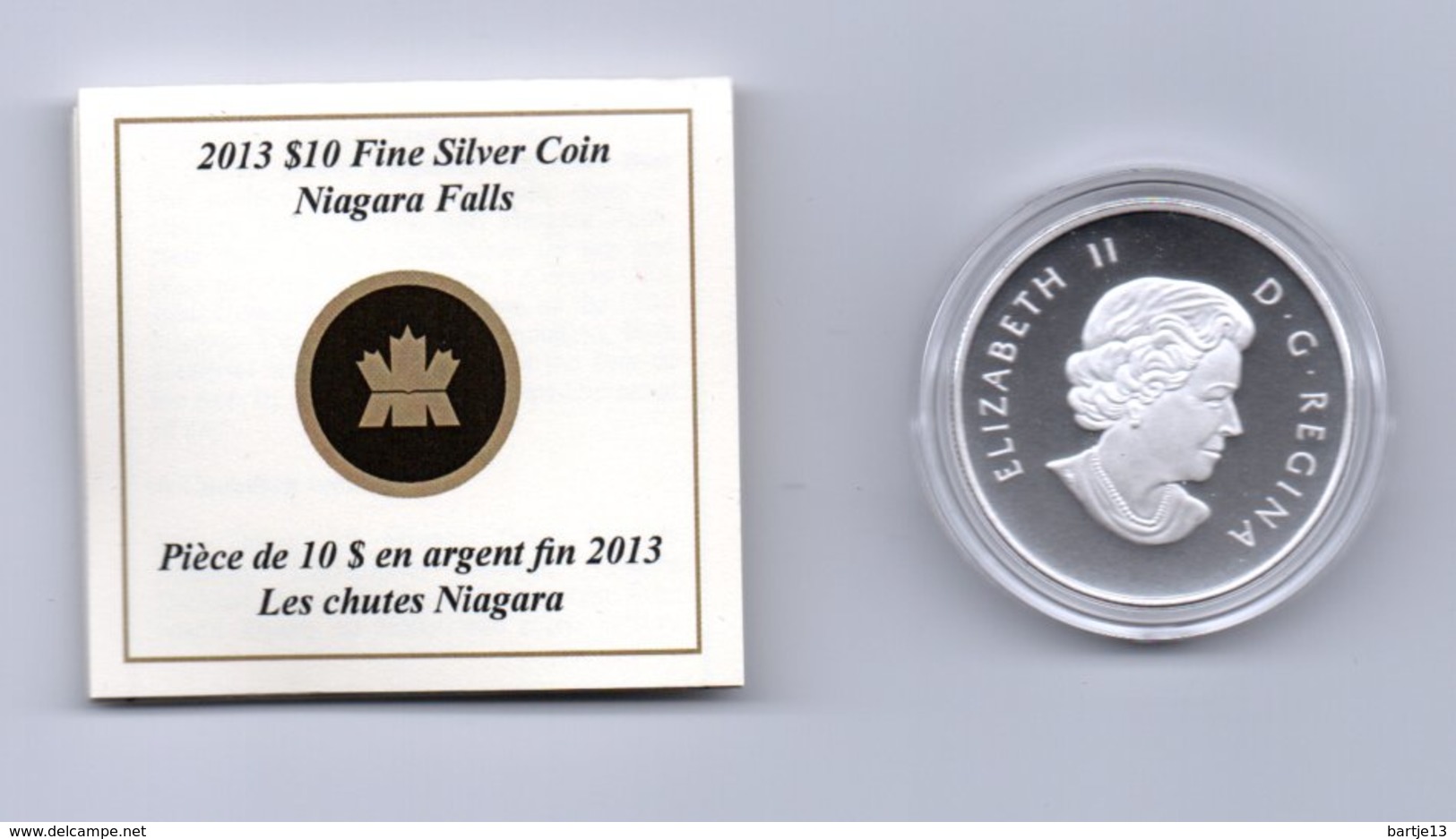 CANADA $ 10,-- NIAGARA FALLS  AG 2013 - Canada