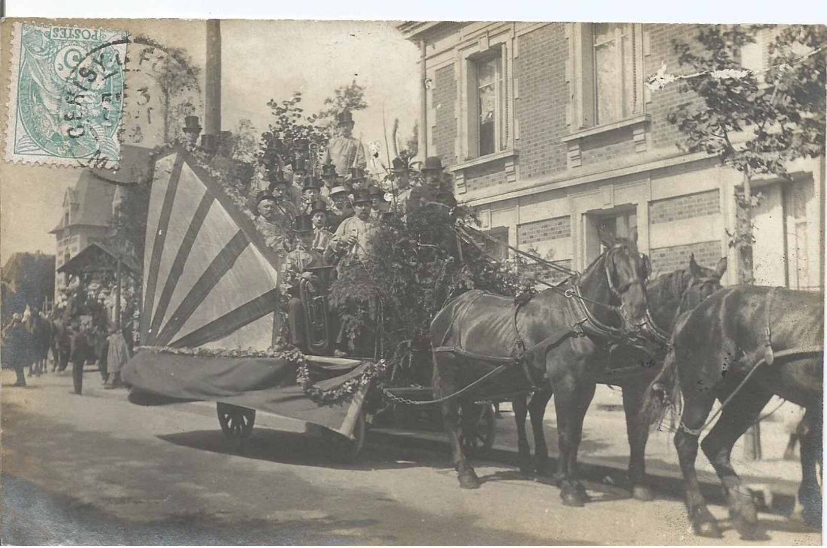 CPA 202 -  LANGRUNE SUR MER Fête Du Souvenir Normand Cavalcade En 1905 - Caen