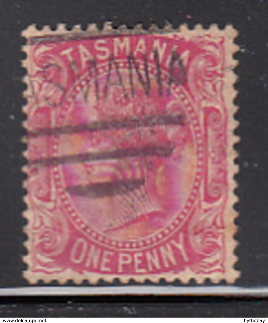 Tasmania 1878 Used Sc 60 1p Victoria - Oblitérés