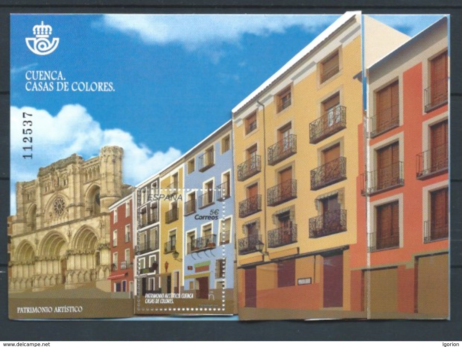 ESPAÑA 2018 ** ED-5256 PATRIMONIO ARTISTICO. CUENCA - Unused Stamps