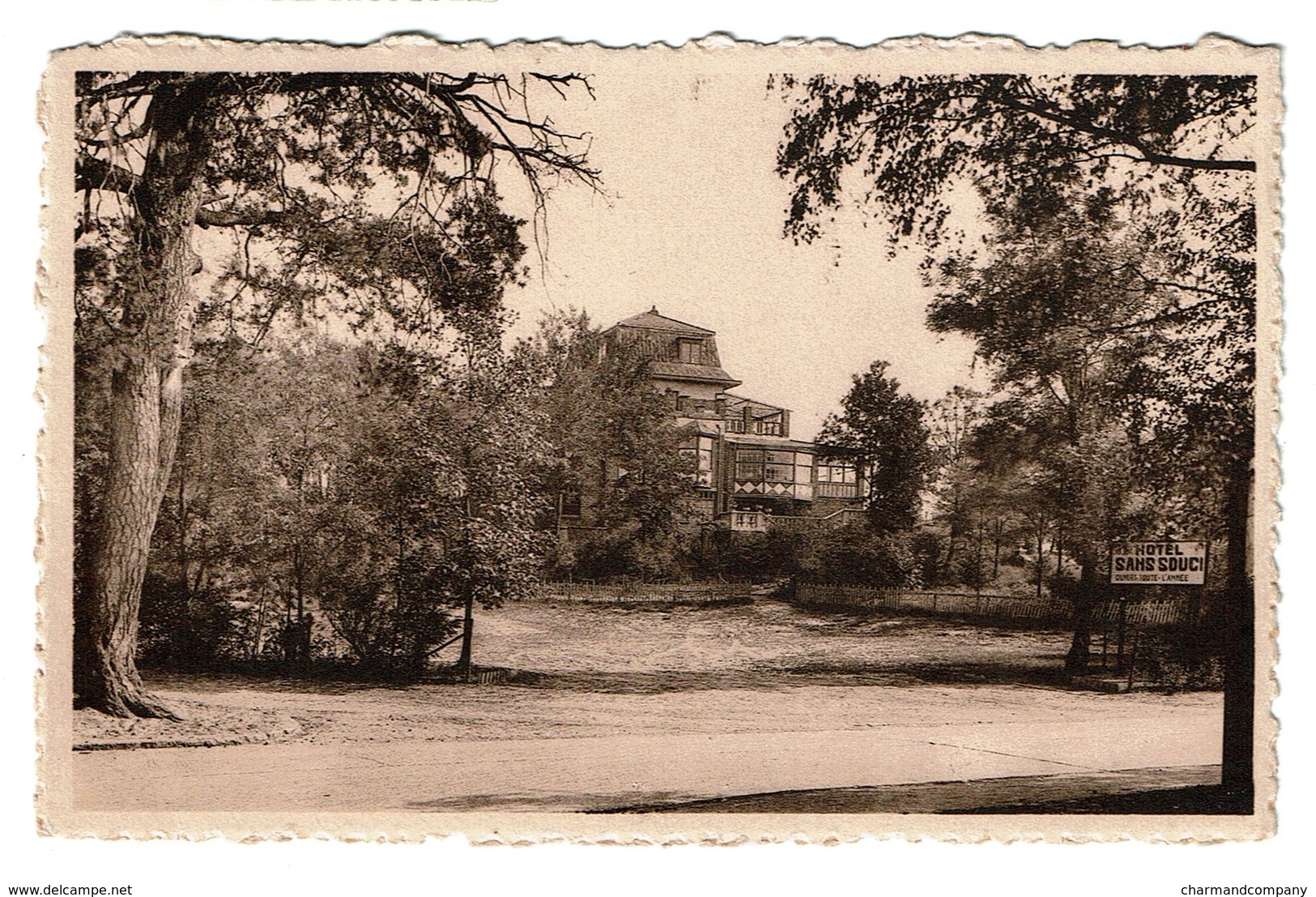 Keerbergen - Hôtel Sans Souci - Propr. F. Van Hove - Golf Miniature - 2 Scans - Keerbergen