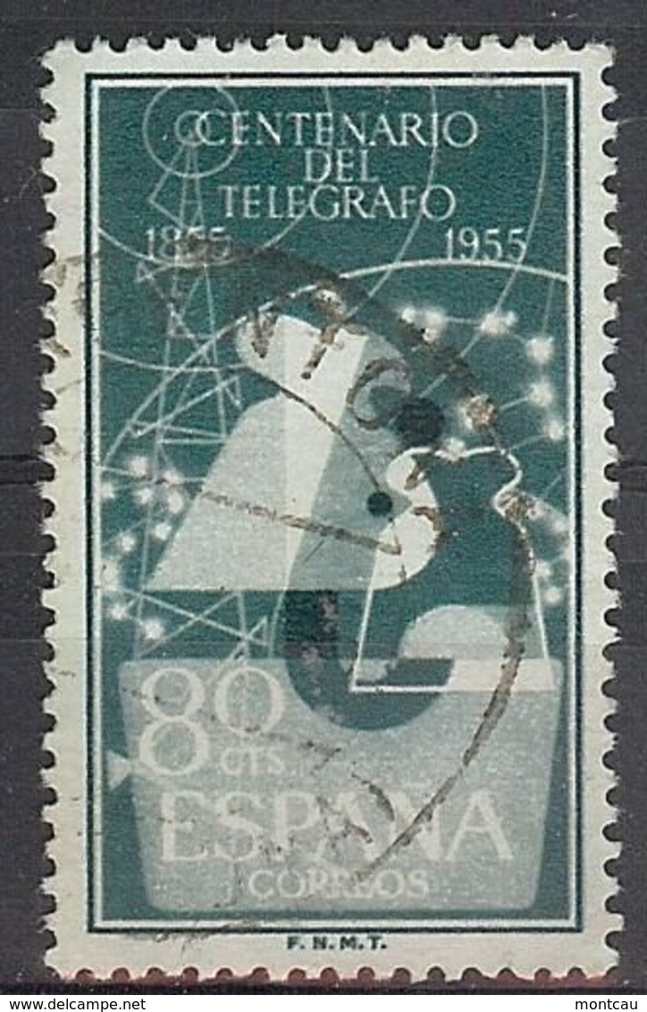 Espaï¿½a-Spain. Centenario Del Telegrafo (o) - Ed 1181, Yv=840, Sc=874, Mi=1666 - Usados